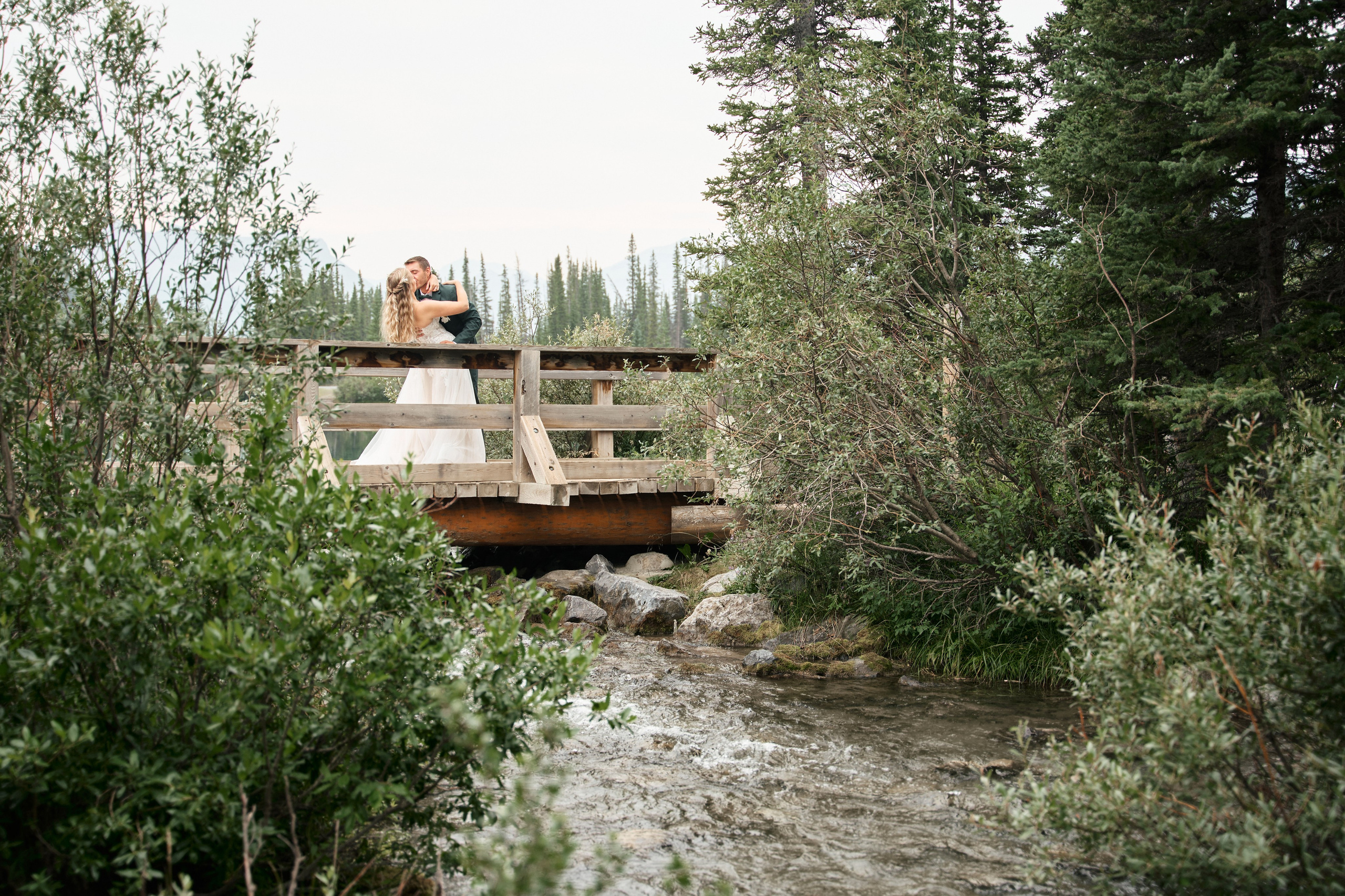 Natalie&Mat. A small, intimate wedding at Forgetmenot Lake, Kananaskis Park. Calgary wedding photographer. Andrii Bielikov