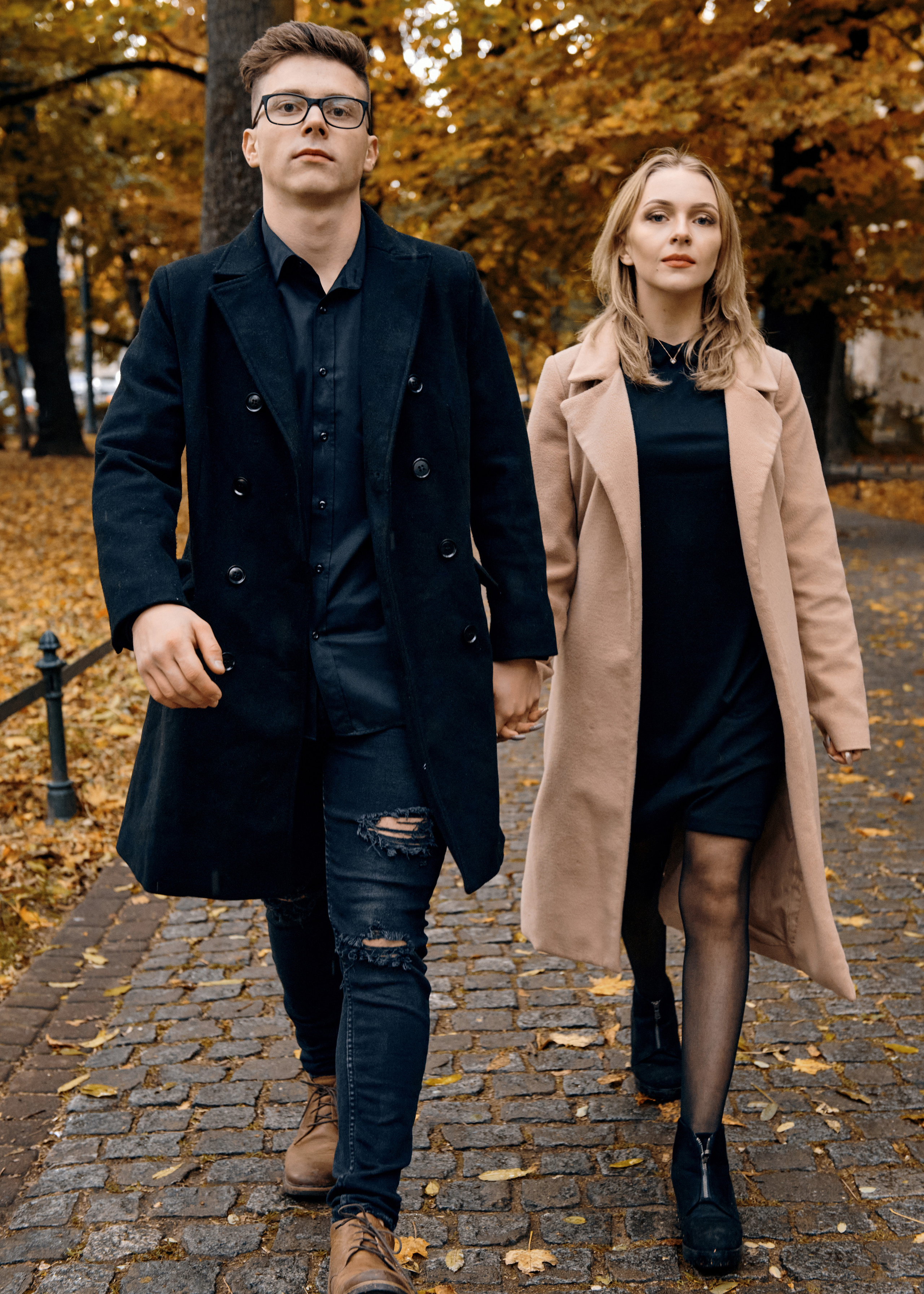 Fall romantic love story. Calgary wedding photographer. Andrii Bielikov