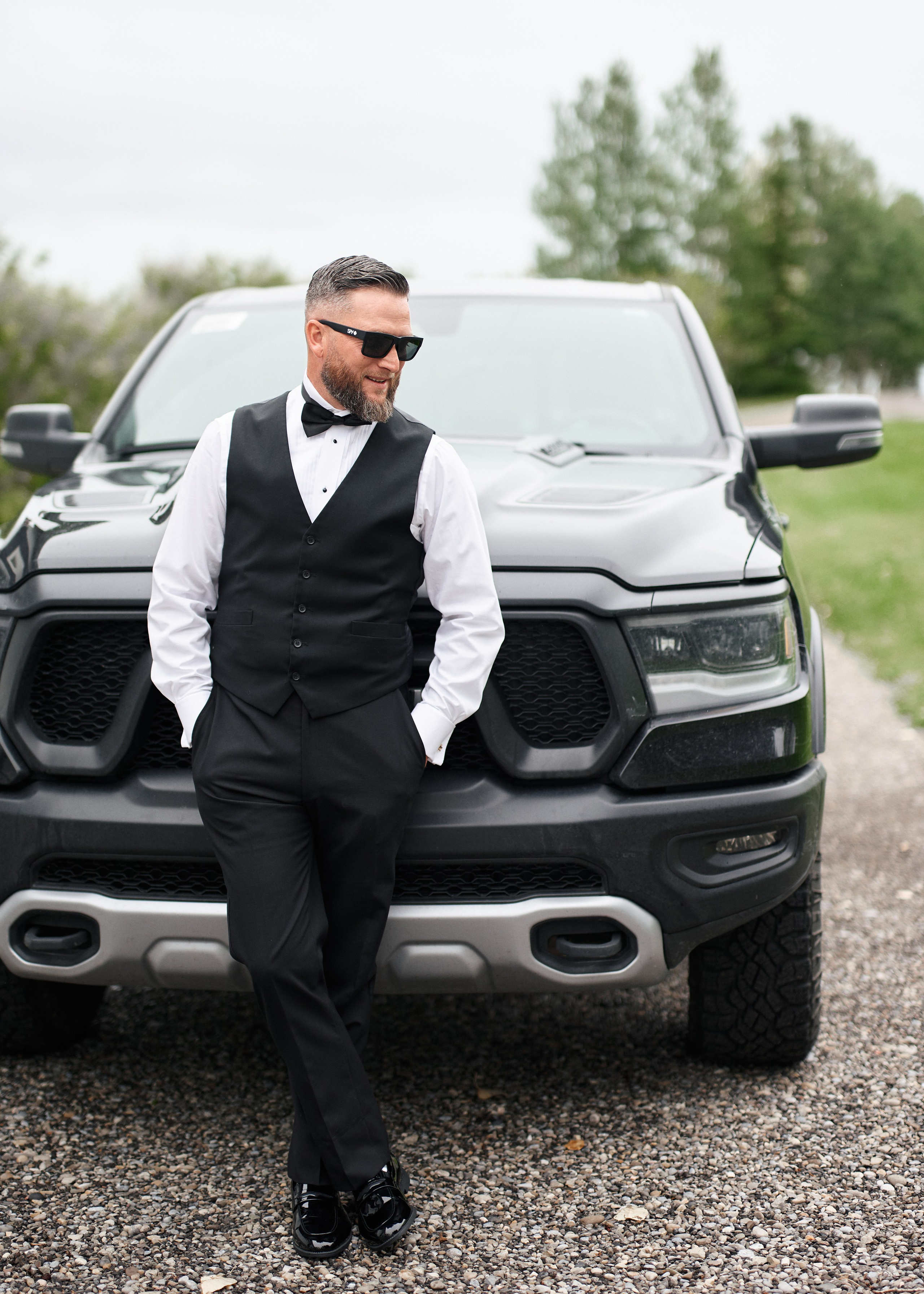 Benjamin&Courtney. Wedding in Kananaskis Park. Calgary wedding photographer. Andrii Bielikov