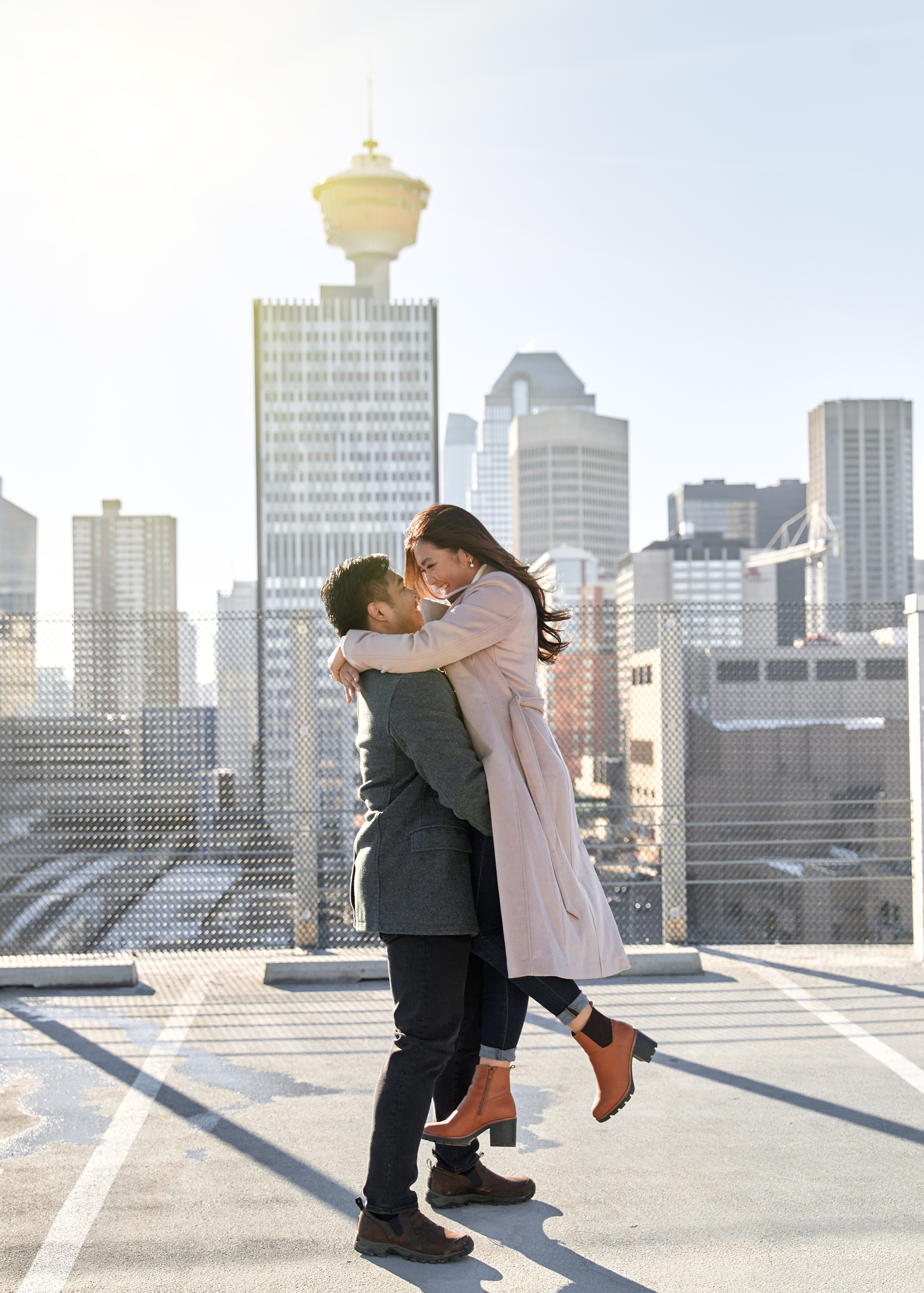 Engagement photoshoot in Calgary. Calgary wedding photographer. Andrii Bielikov