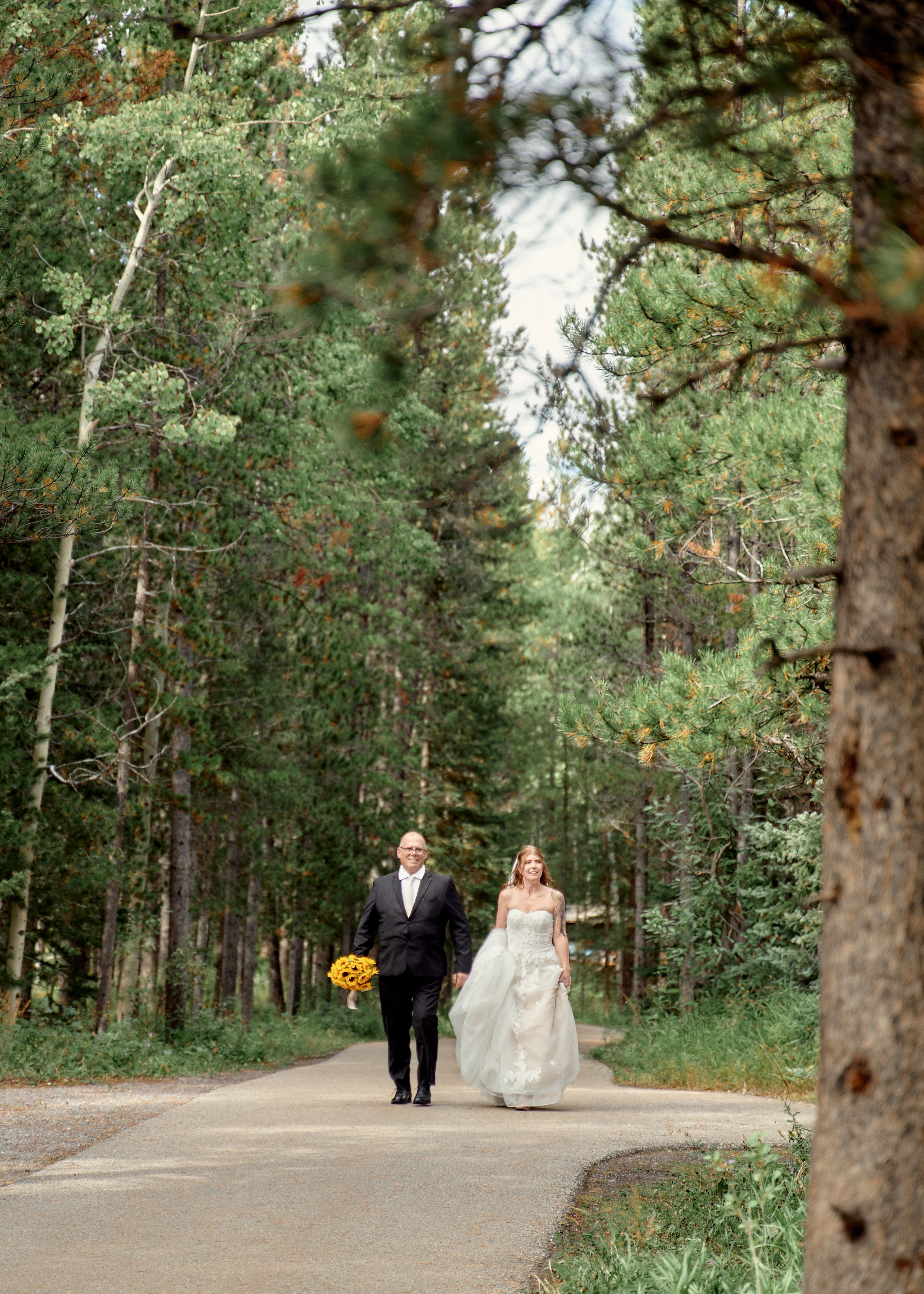 Benjamin&Courtney. Wedding in Kananaskis Park. Calgary wedding photographer. Andrii Bielikov