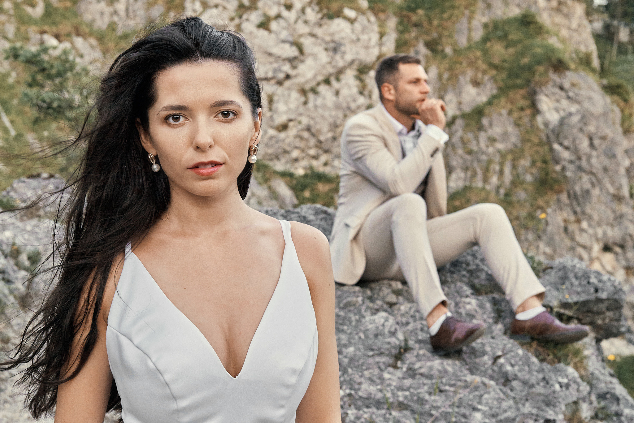 Wedding in mountains. Calgary wedding photographer. Andrii Bielikov