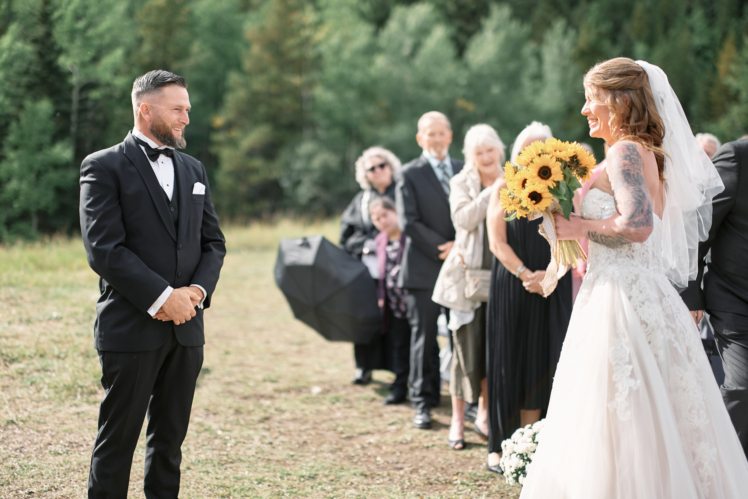 Benjamin&Courtney. Wedding in Kananaskis Park. Calgary wedding photographer. Andrii Bielikov