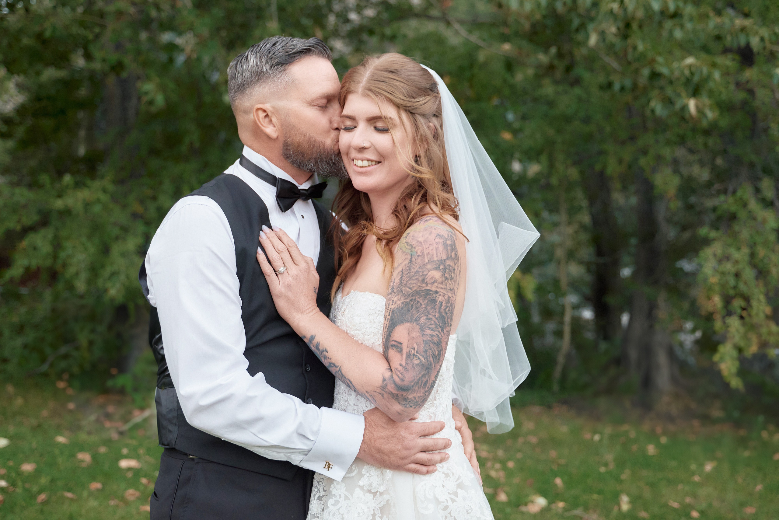 Benjamin&Courtney. Wedding in Kananaskis Park. Calgary wedding photographer. Andrii Bielikov