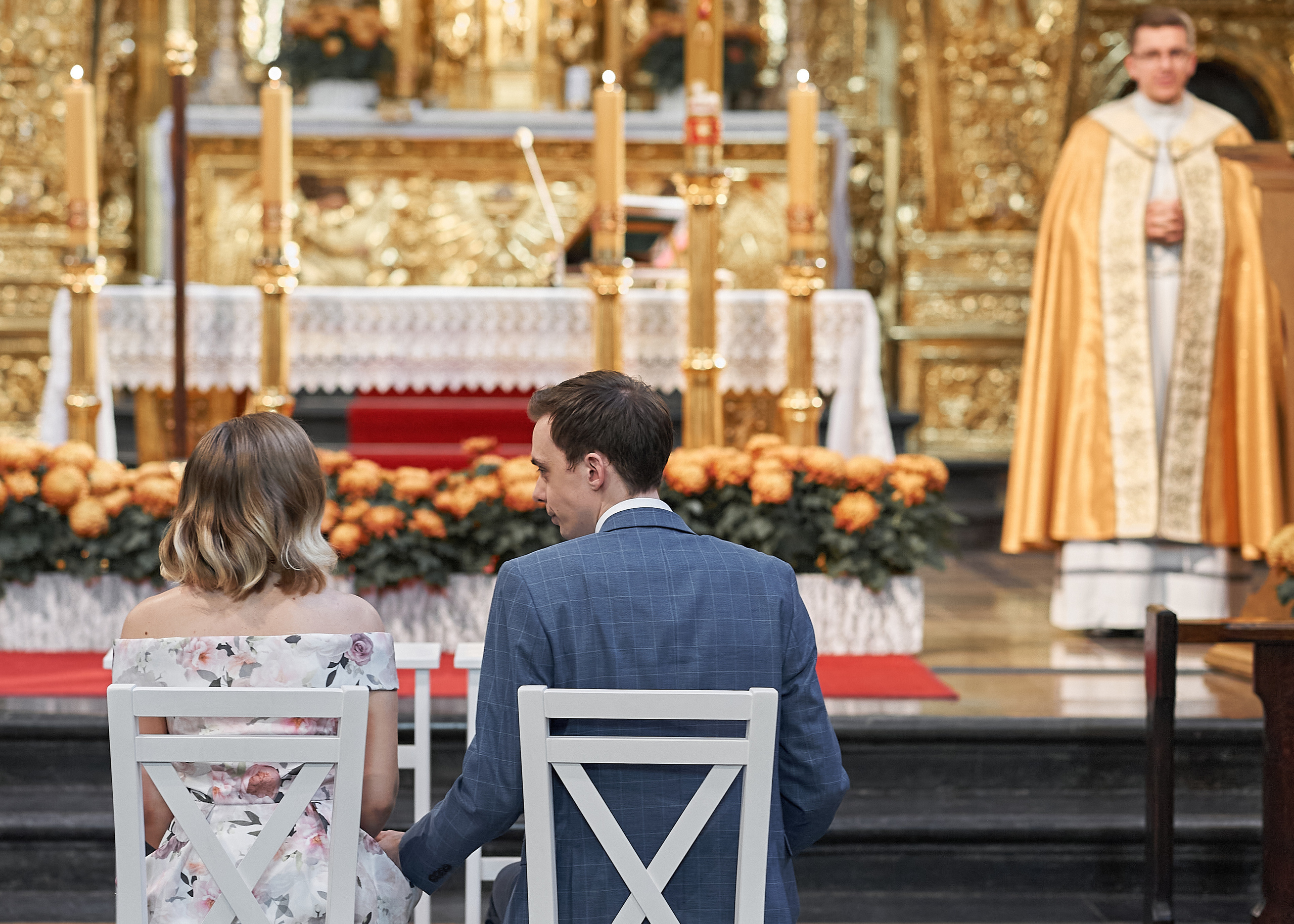 Wedding in the church. Calgary wedding photographer. Andrii Bielikov