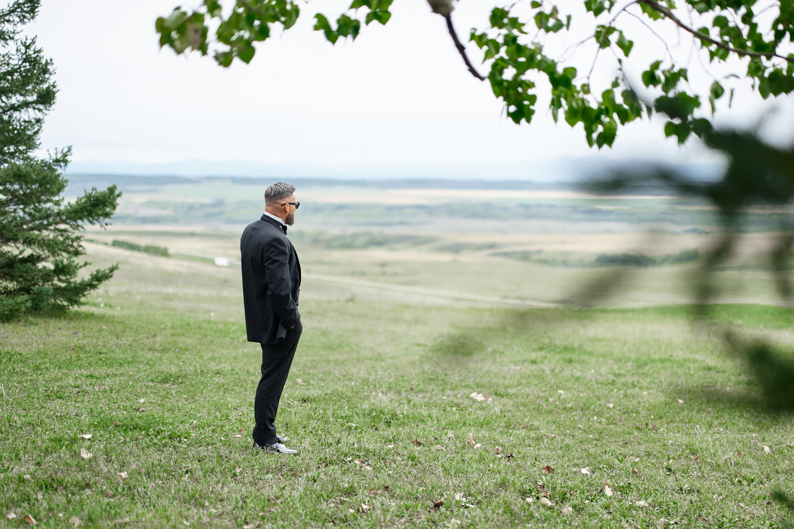 Benjamin&Courtney. Wedding in Kananaskis Park. Calgary wedding photographer. Andrii Bielikov