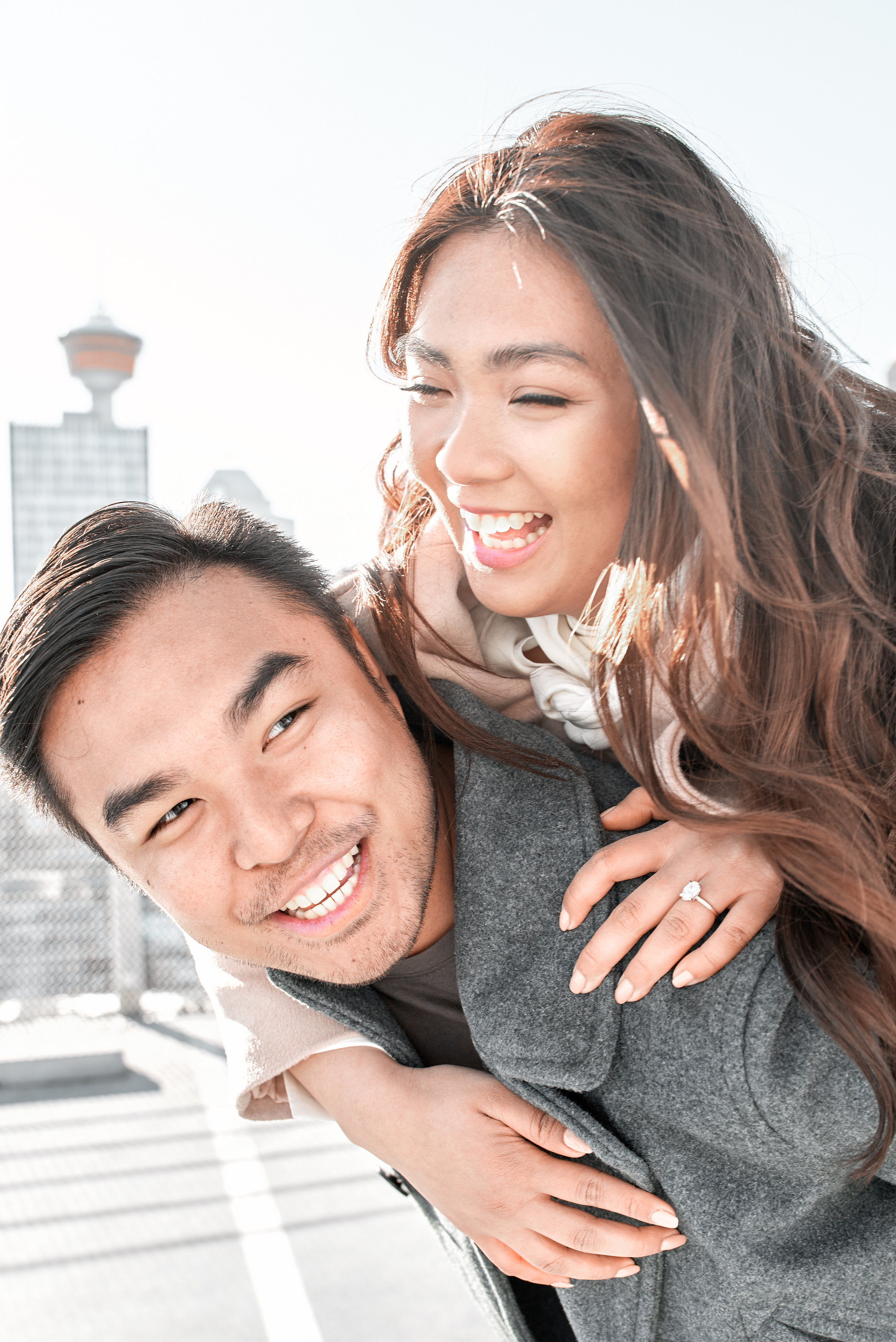 Engagement photoshoot in Calgary. Calgary wedding photographer. Andrii Bielikov