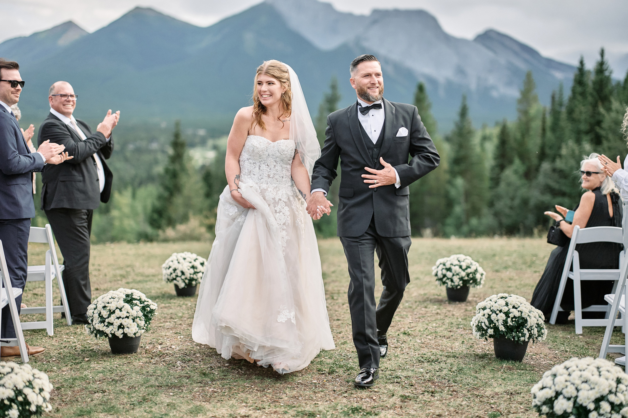 Benjamin&Courtney. Wedding in Kananaskis Park. Calgary wedding photographer. Andrii Bielikov