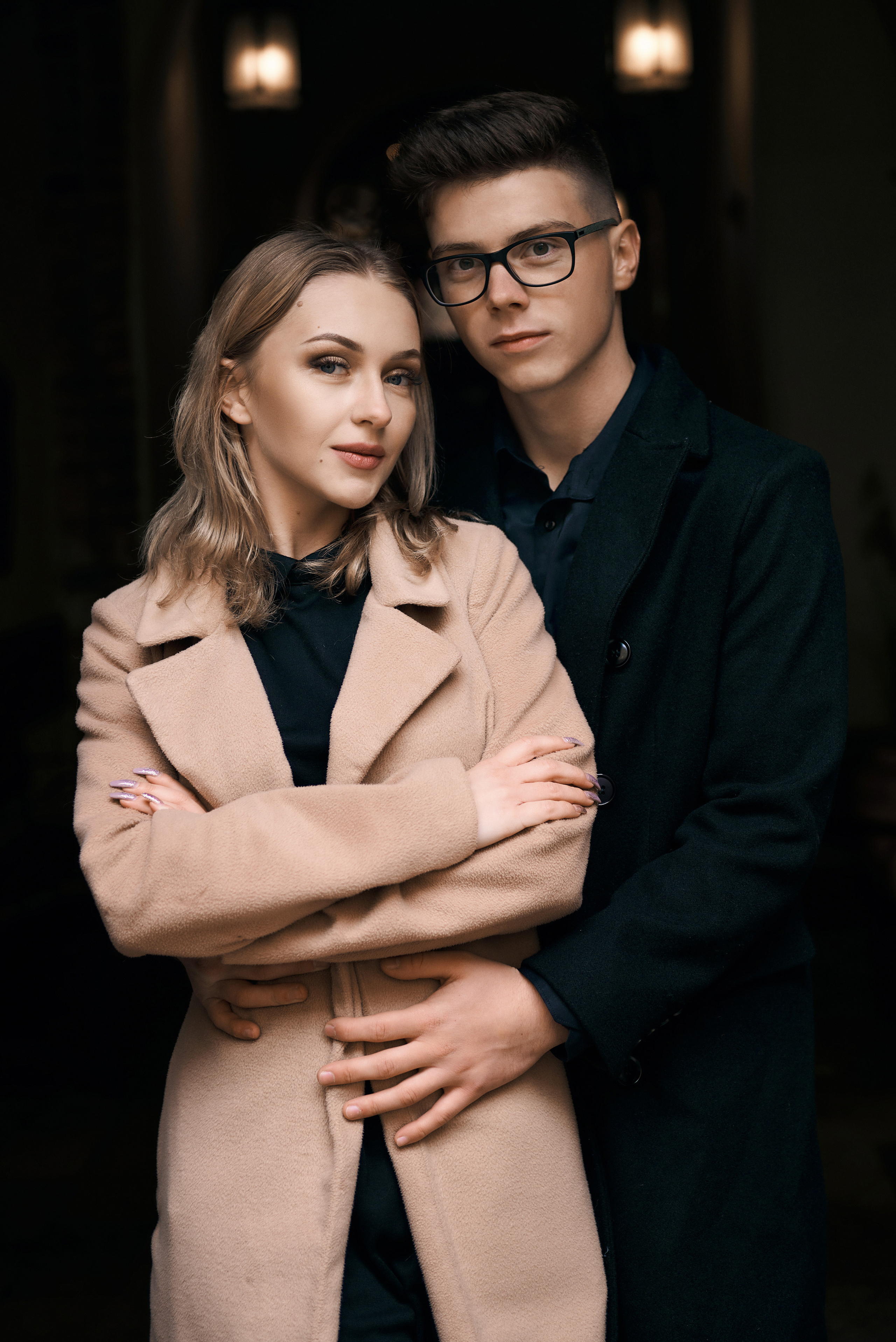 Fall romantic love story. Calgary wedding photographer. Andrii Bielikov