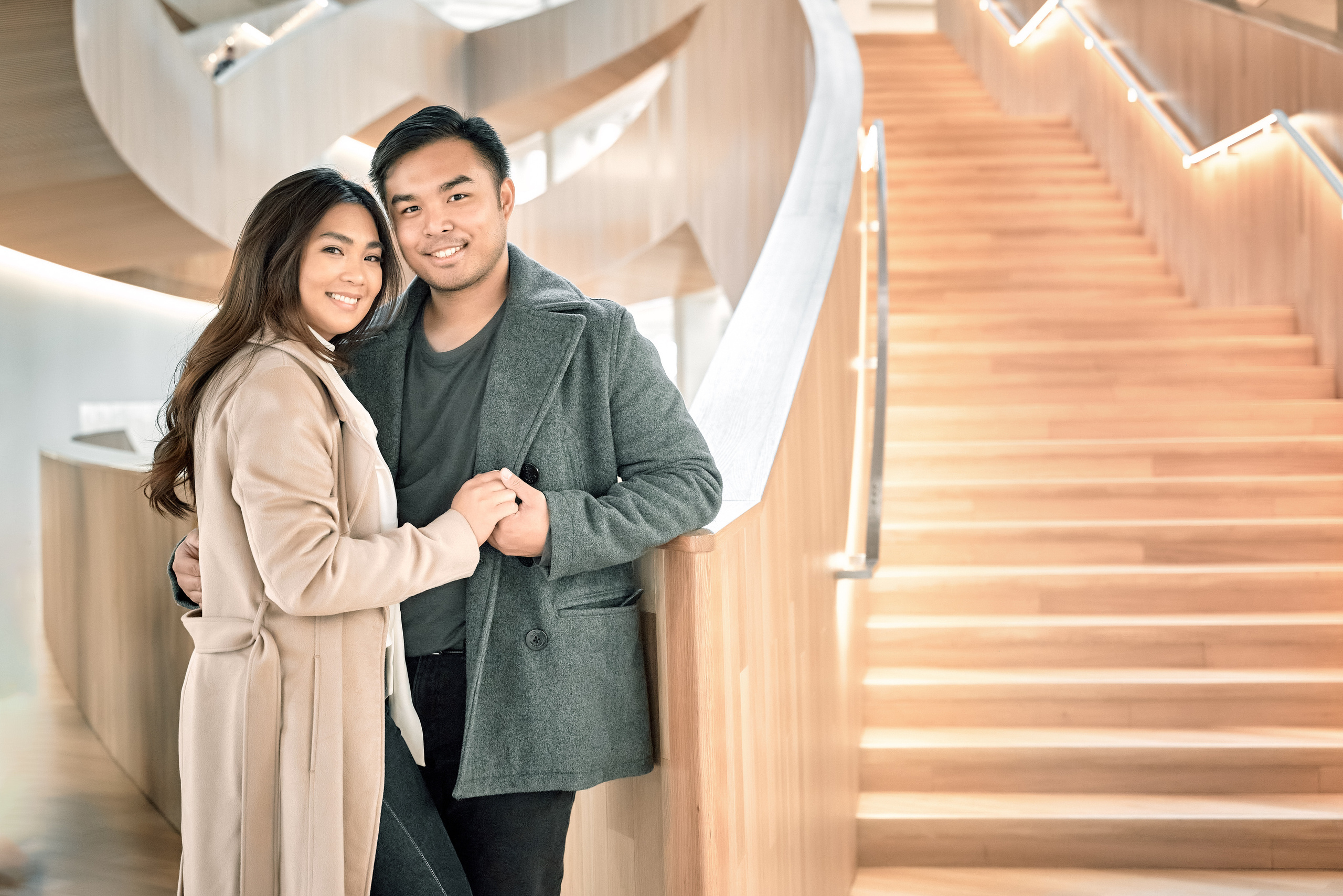 Engagement photoshoot in Calgary. Calgary wedding photographer. Andrii Bielikov