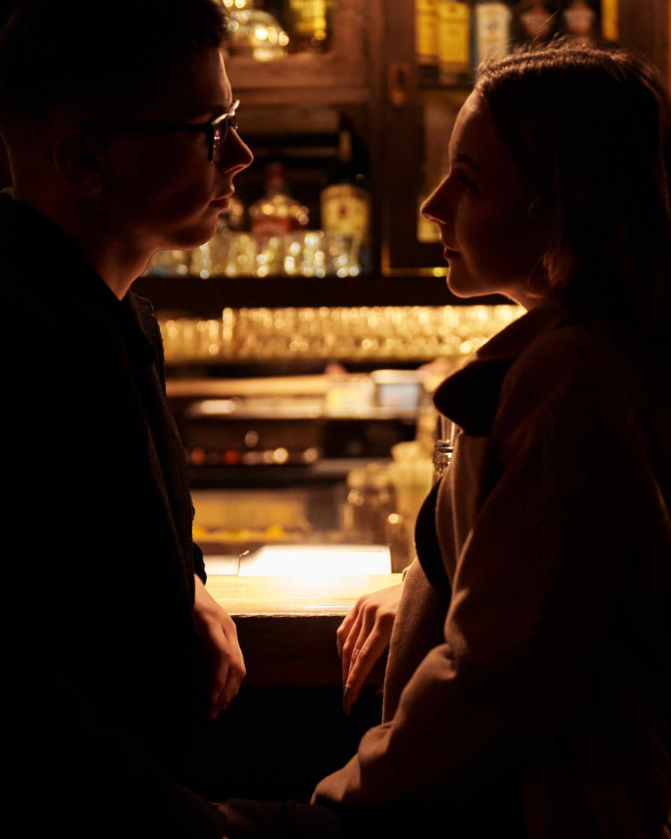 Fall romantic love story. Calgary wedding photographer. Andrii Bielikov