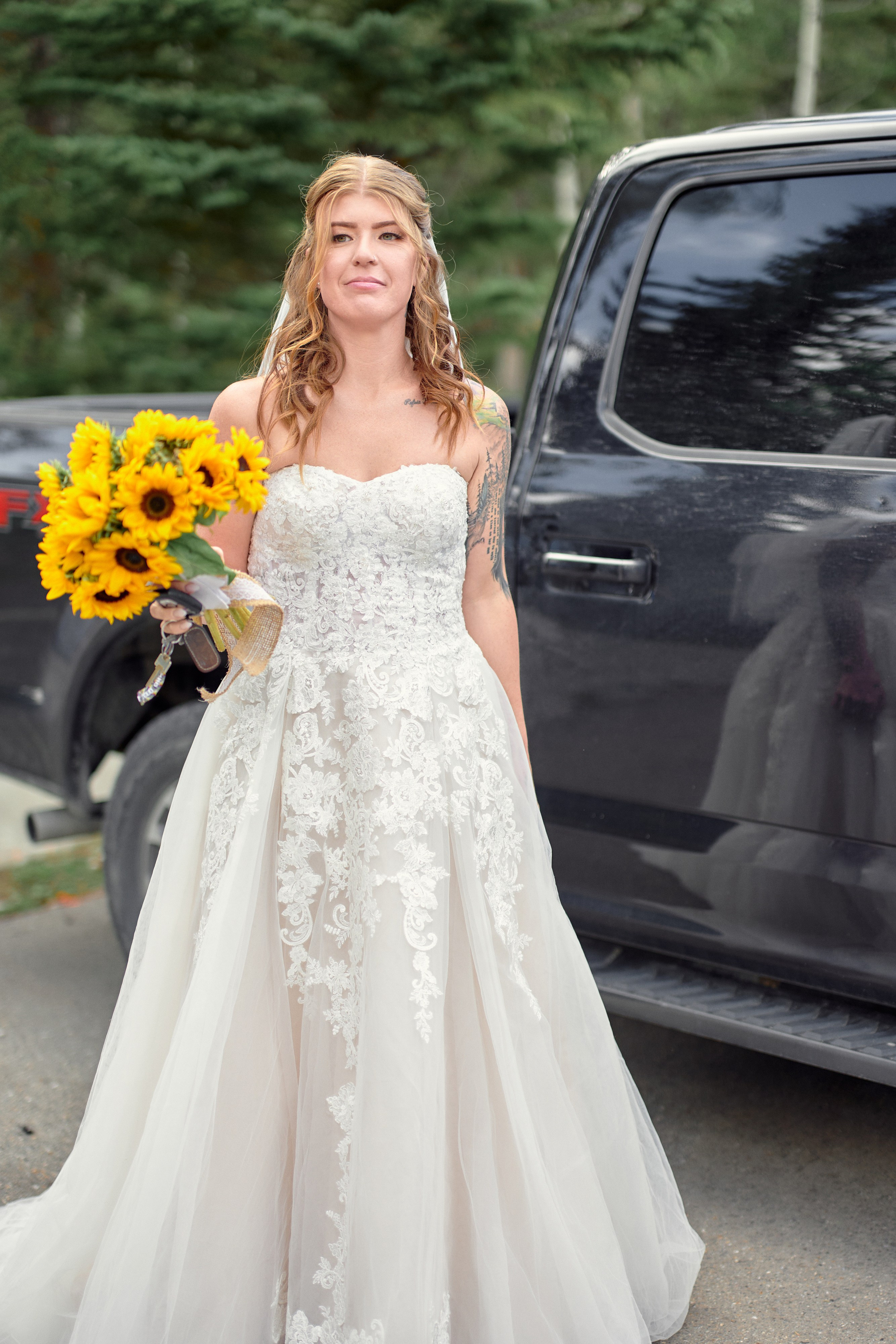 Benjamin&Courtney. Wedding in Kananaskis Park. Calgary wedding photographer. Andrii Bielikov