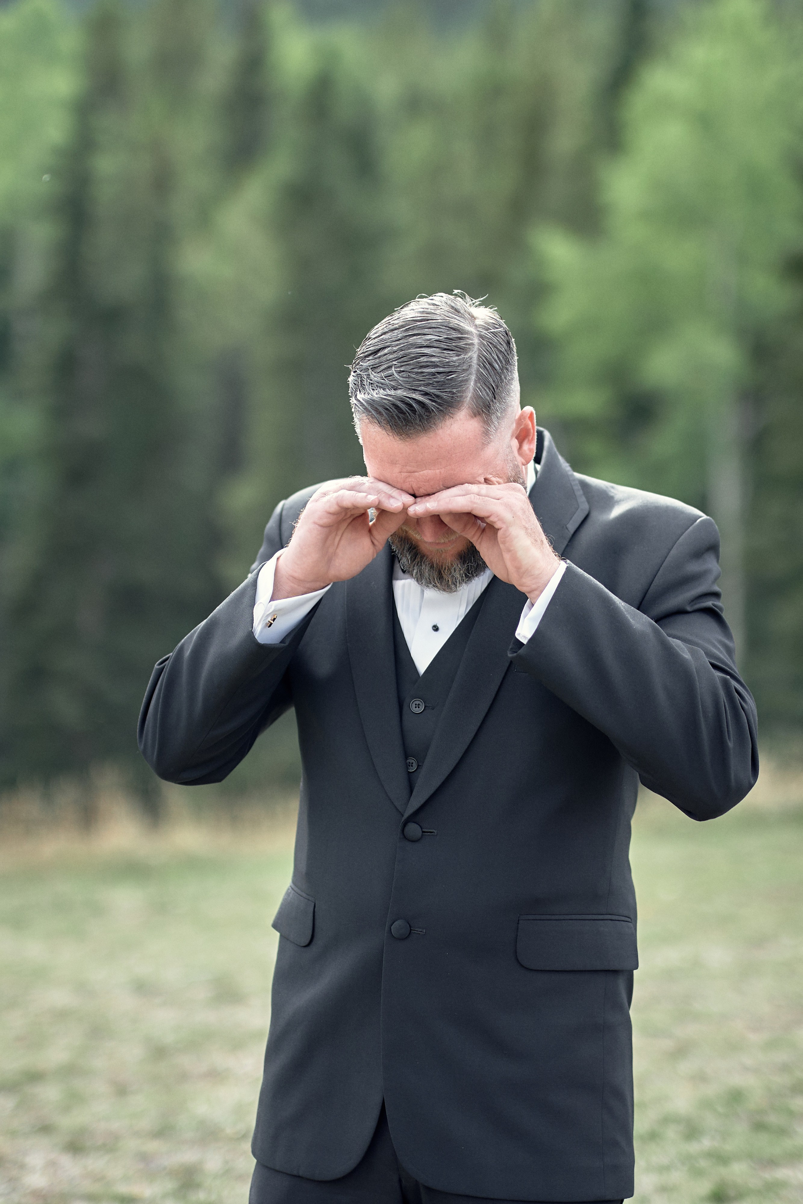 Benjamin&Courtney. Wedding in Kananaskis Park. Calgary wedding photographer. Andrii Bielikov