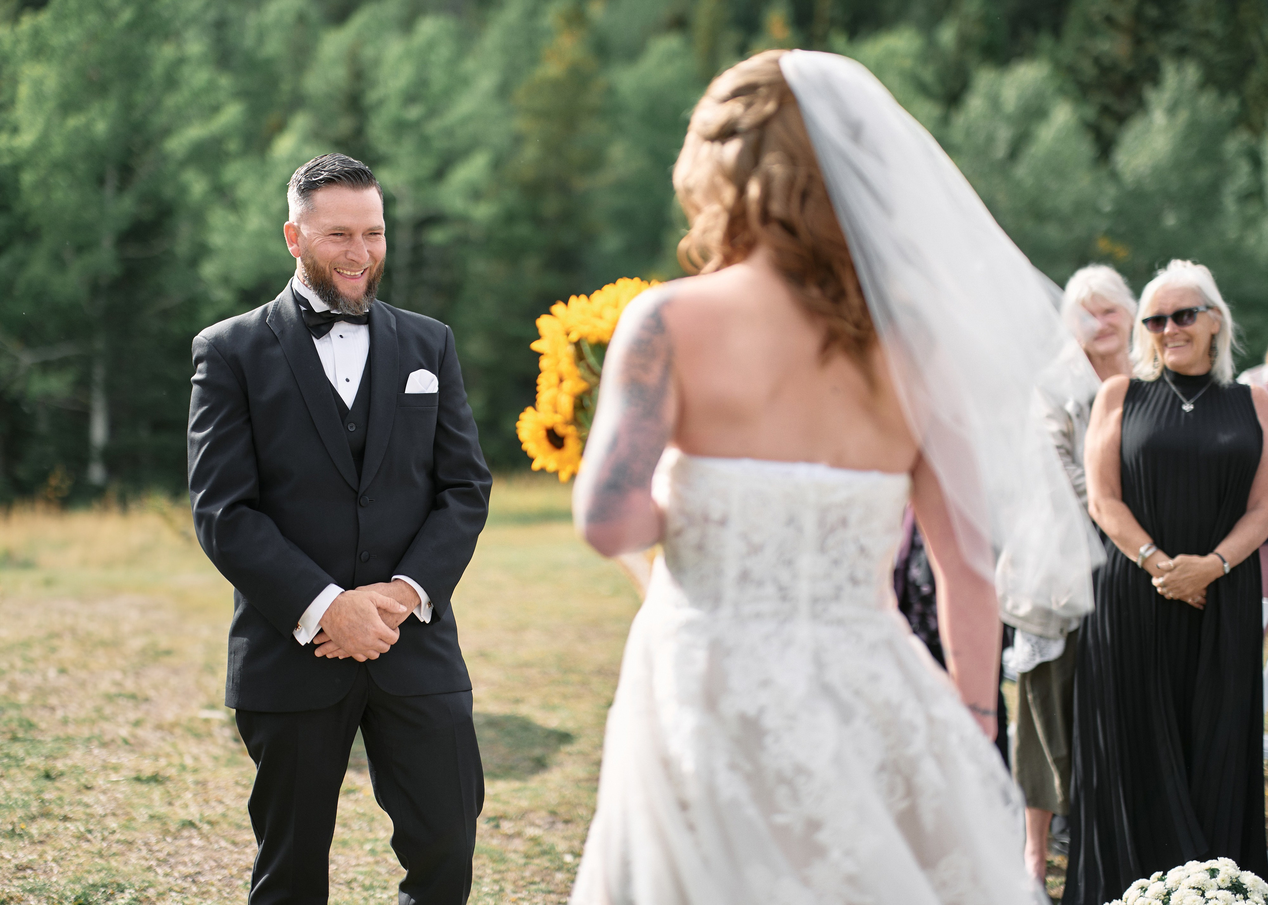Benjamin&Courtney. Wedding in Kananaskis Park. Calgary wedding photographer. Andrii Bielikov