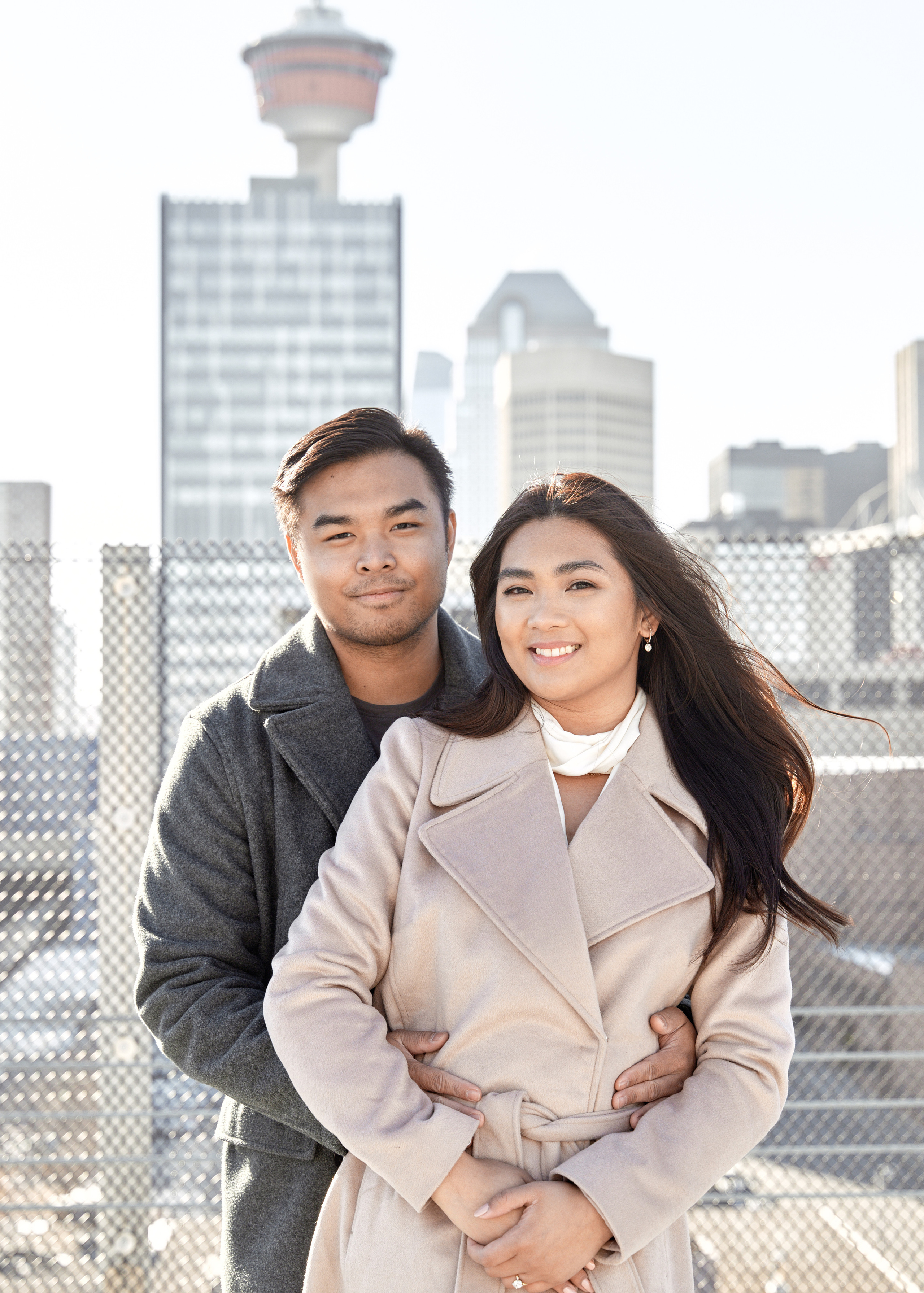 Engagement photoshoot in Calgary. Calgary wedding photographer. Andrii Bielikov