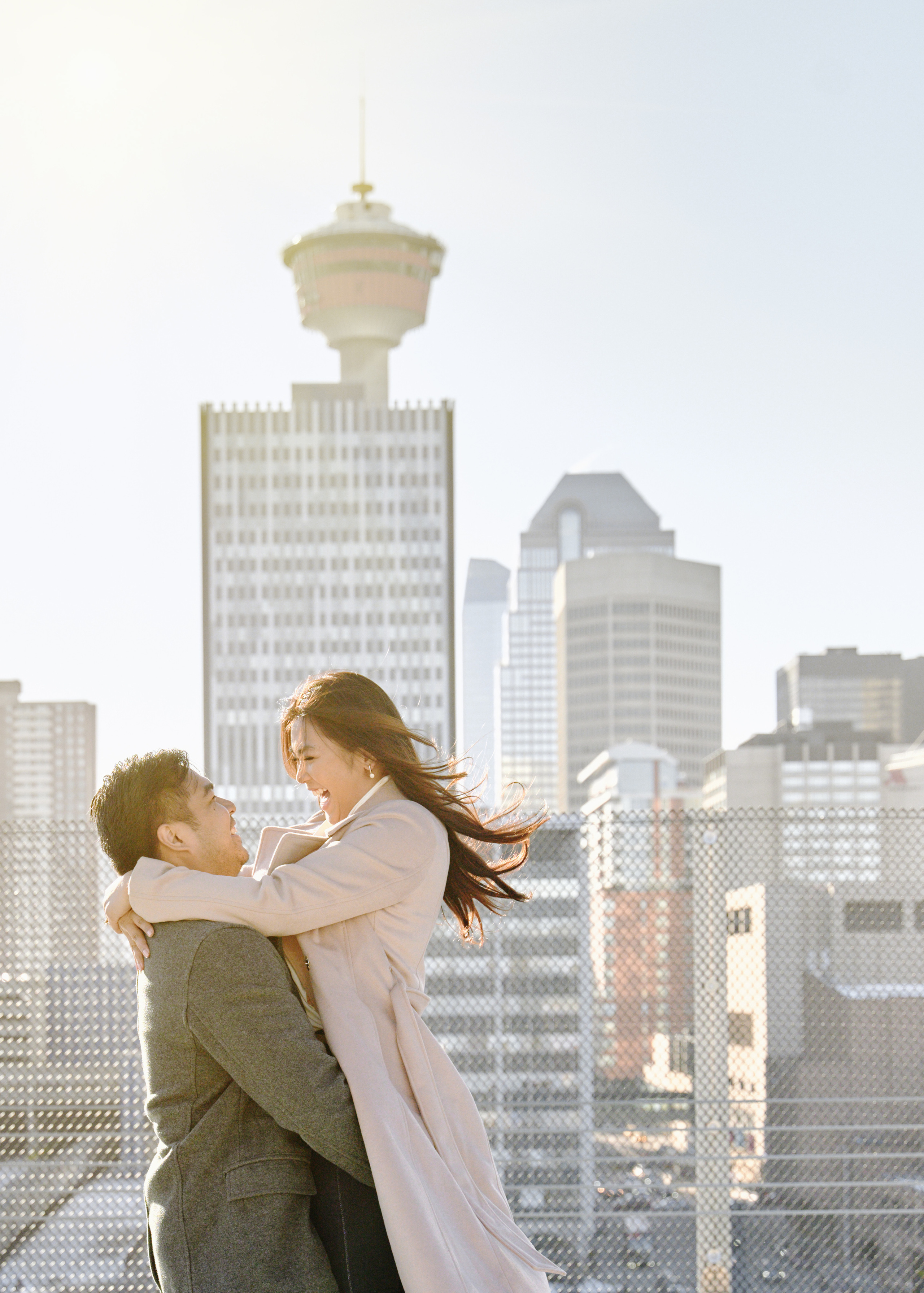 Engagement photoshoot in Calgary. Calgary wedding photographer. Andrii Bielikov