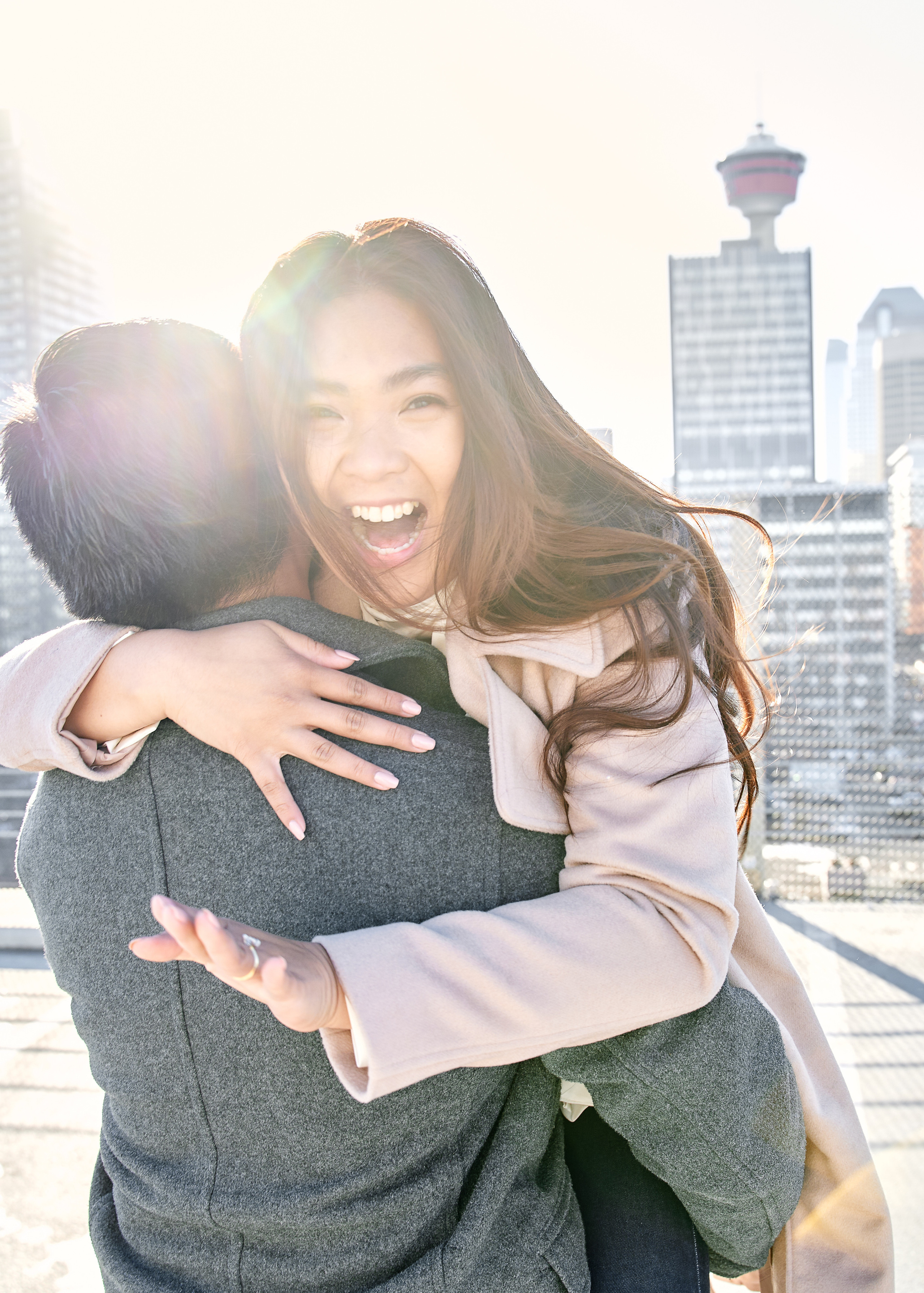 Engagement photoshoot in Calgary. Calgary wedding photographer. Andrii Bielikov