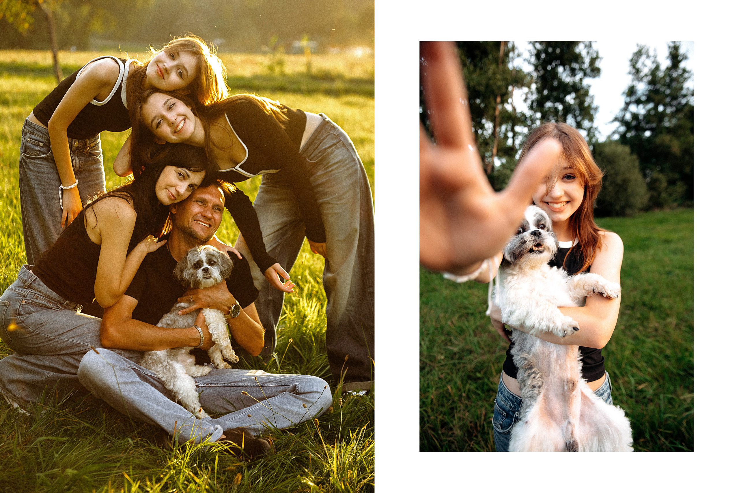 Семейная фотосессия на природе, в студии или дома. Свадебный и семейный фотограф в Германии, Пакош Валентина