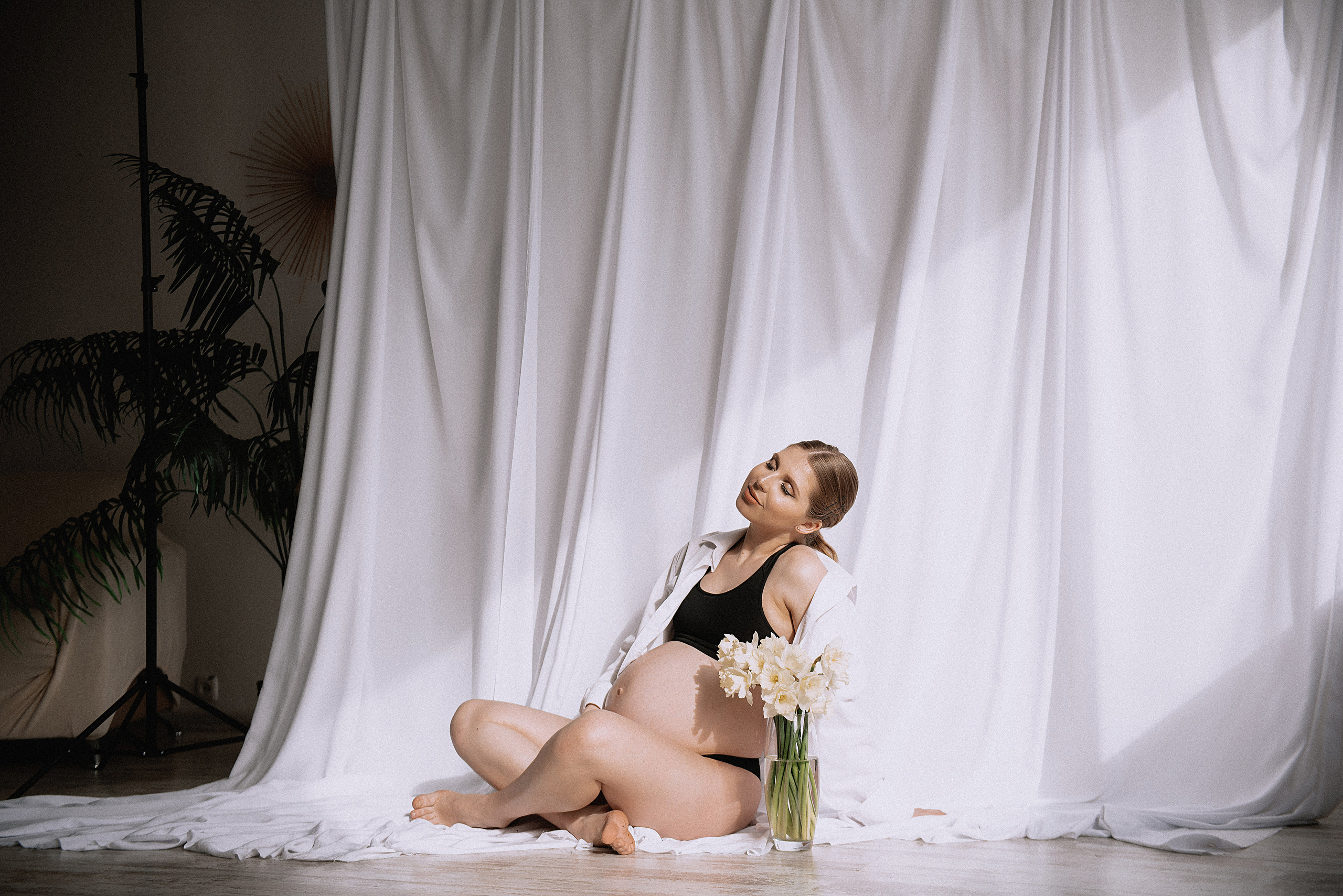 Фотосессия беременности в студии, на природе, дома. Свадебный и семейный фотограф в Германии, Пакош Валентина