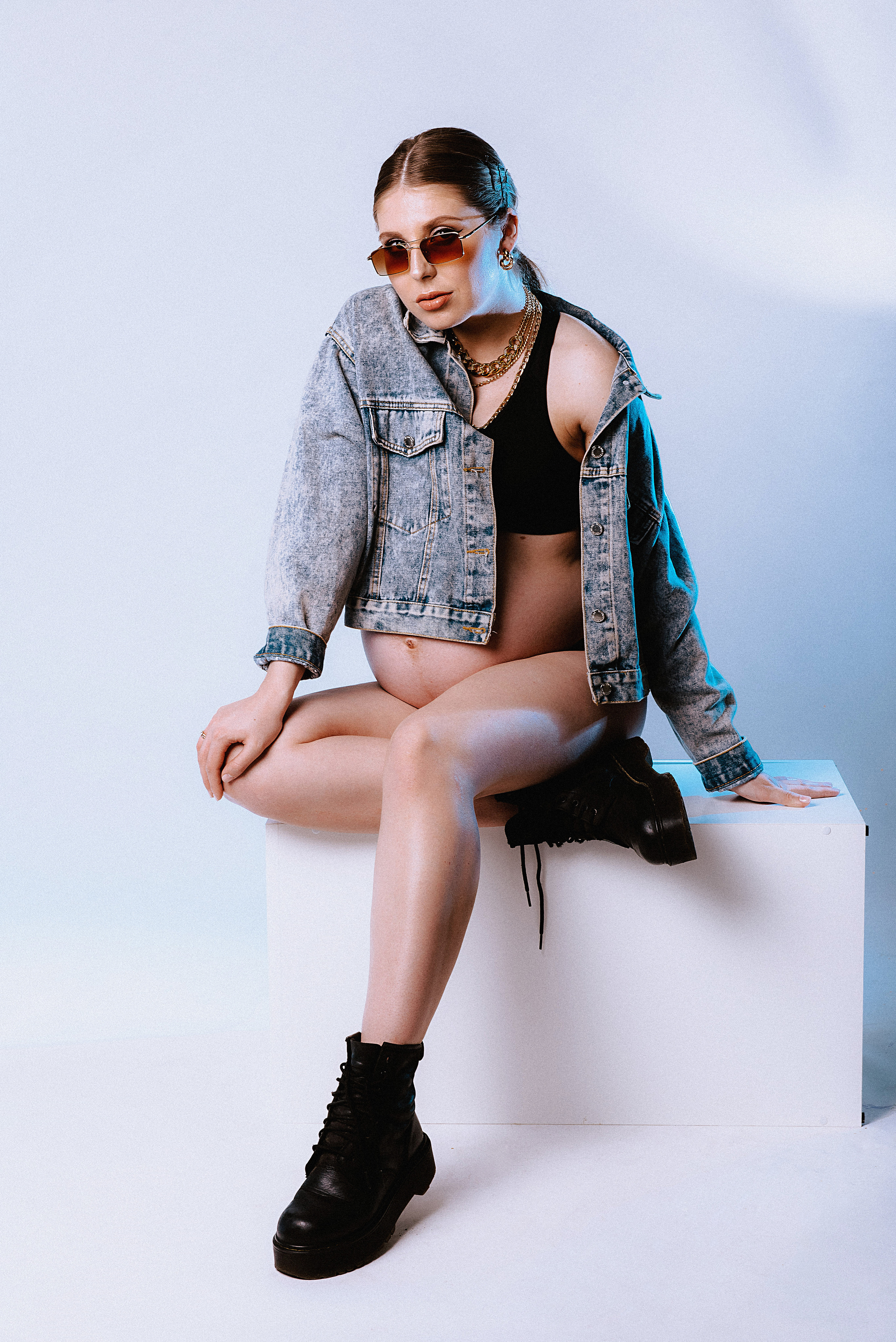 Фотосессия беременности в студии, на природе, дома. Свадебный и семейный фотограф в Германии, Пакош Валентина