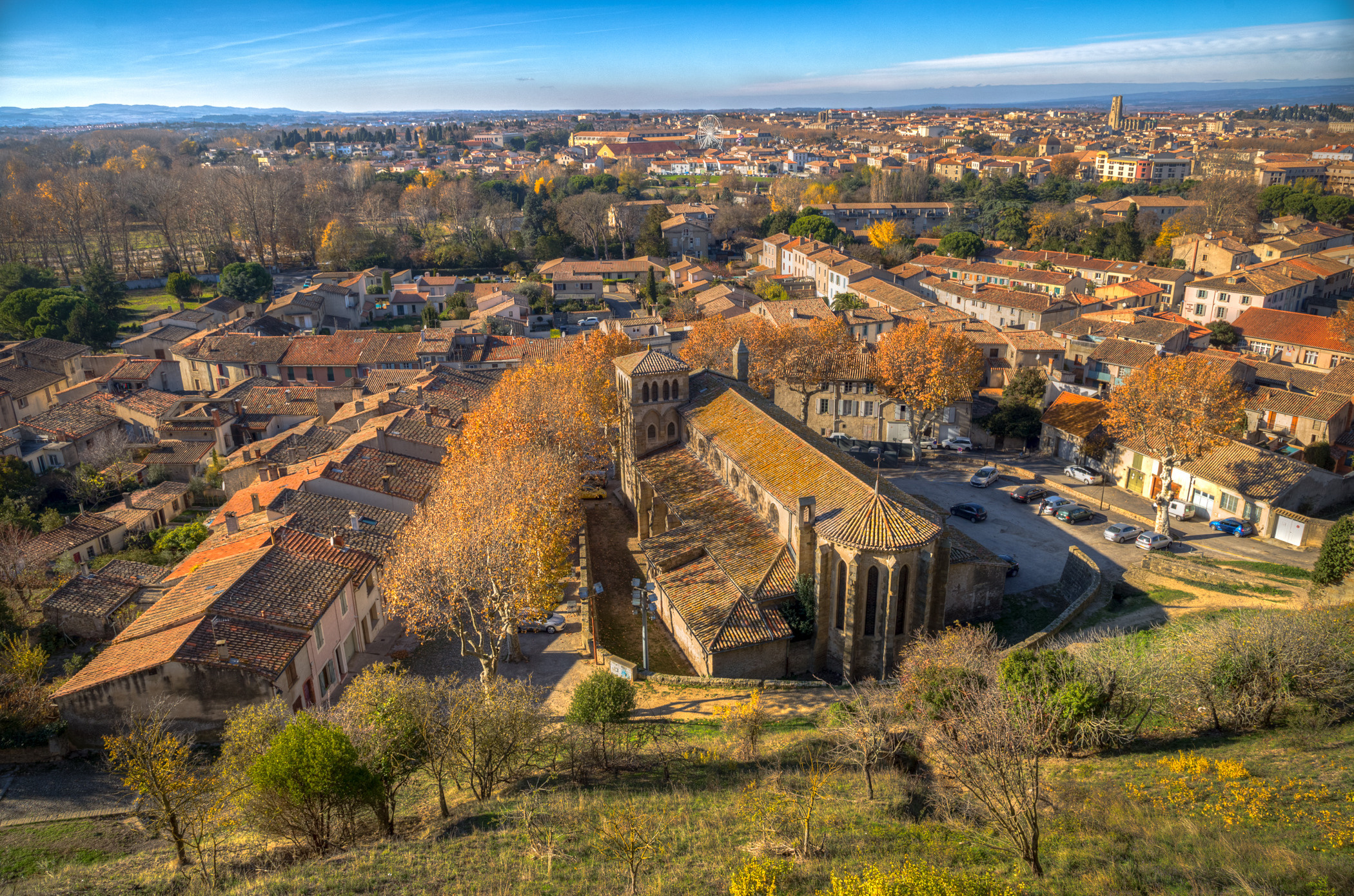Fortress of Carcassonne. Garden and interior photographer Elena Shavlovska, Netherlands