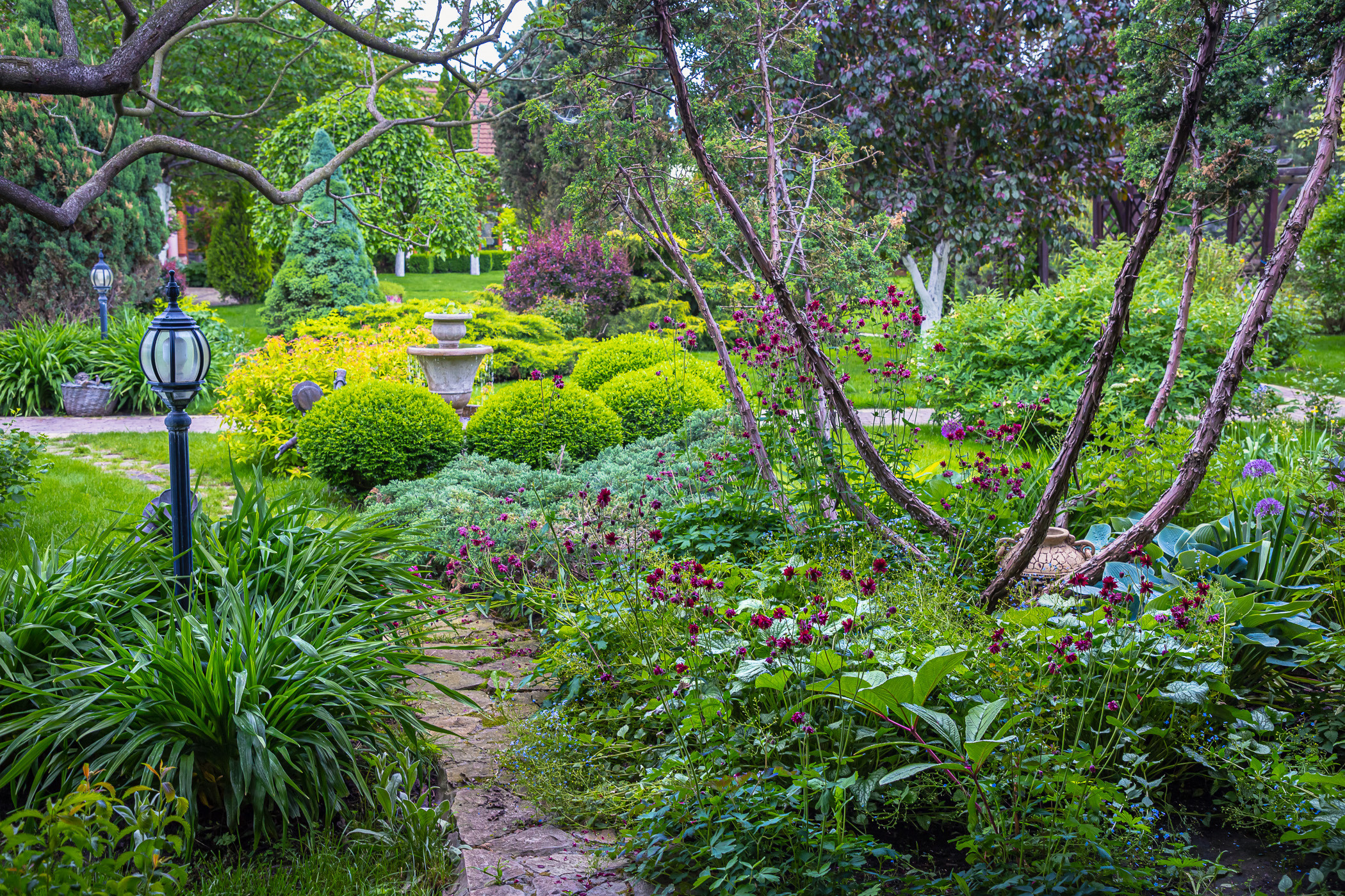Photographing a spring-blooming private garden near Kyiv. Garden and interior photographer Elena Shavlovska, Netherlands