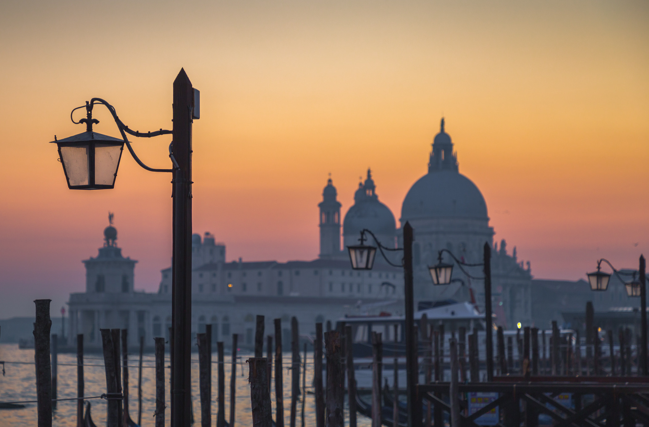 Venice, the end of the working time of the gondoliers. Garden and interior photographer Elena Shavlovska, Netherlands