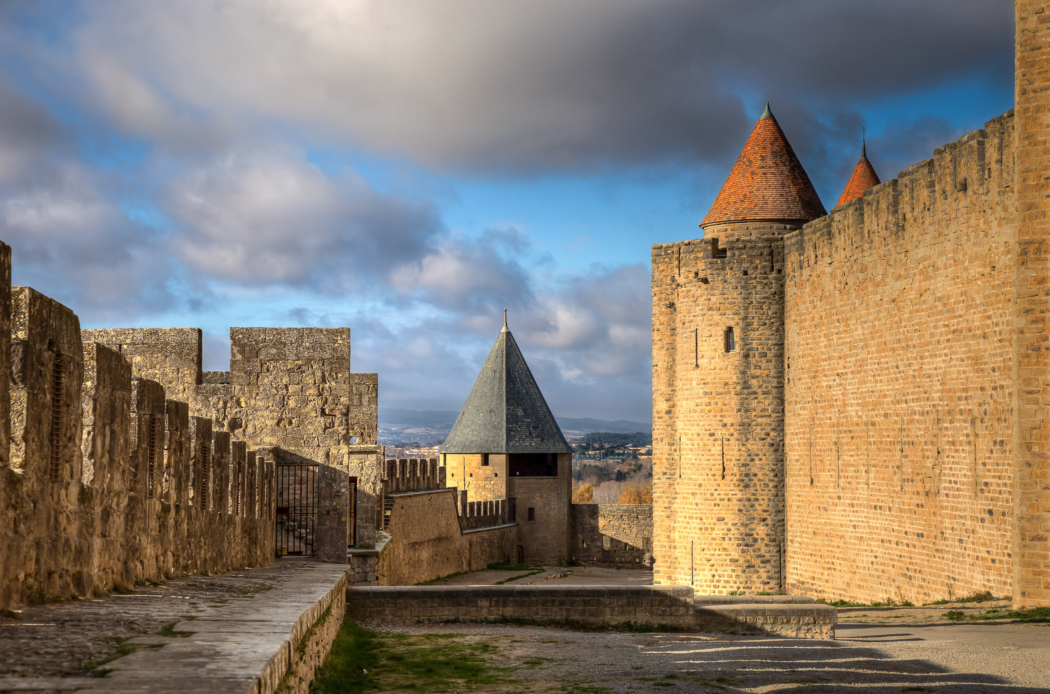 Fortress of Carcassonne. Garden and interior photographer Elena Shavlovska, Netherlands