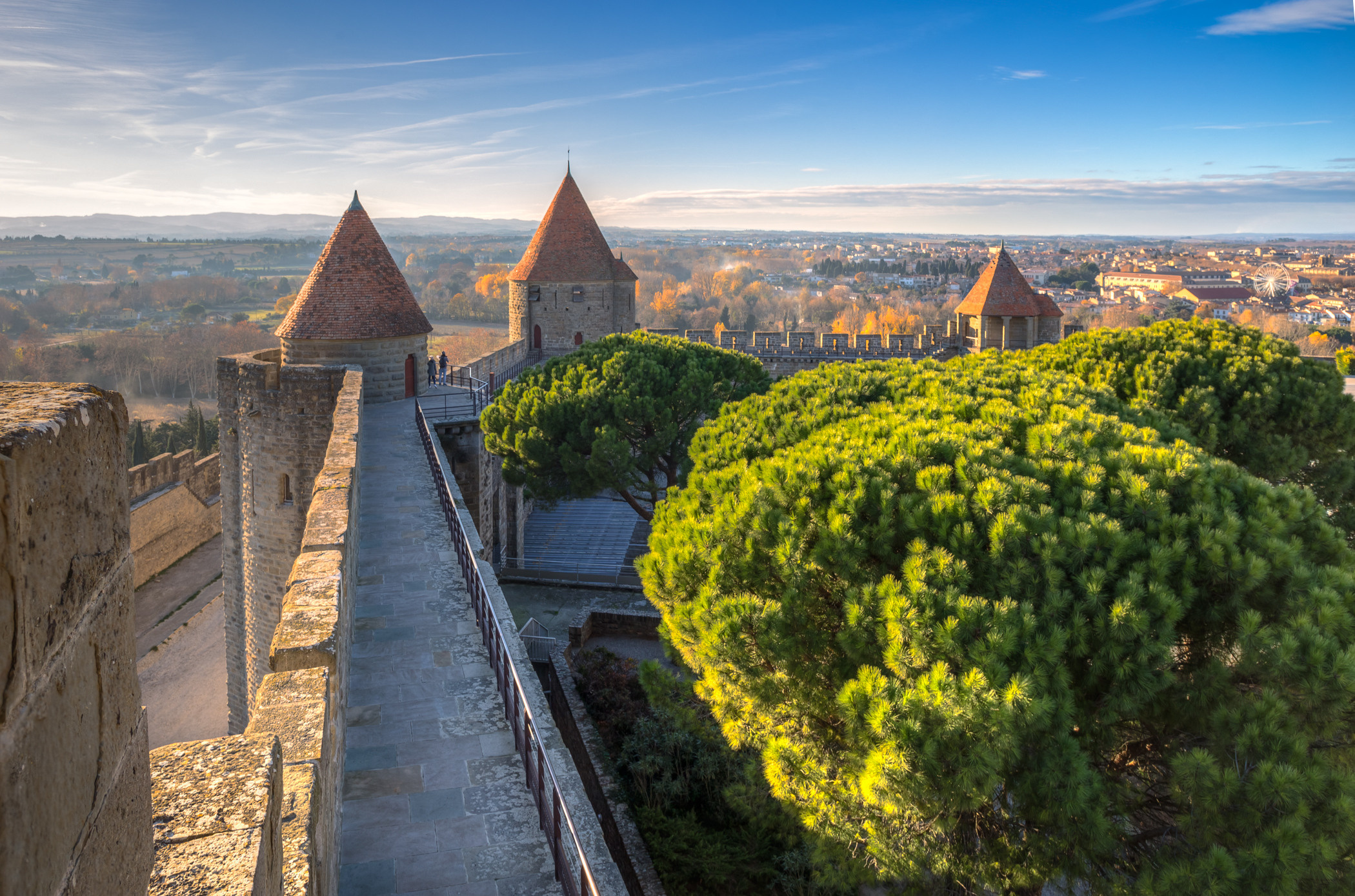 Fortress of Carcassonne. Garden and interior photographer Elena Shavlovska, Netherlands