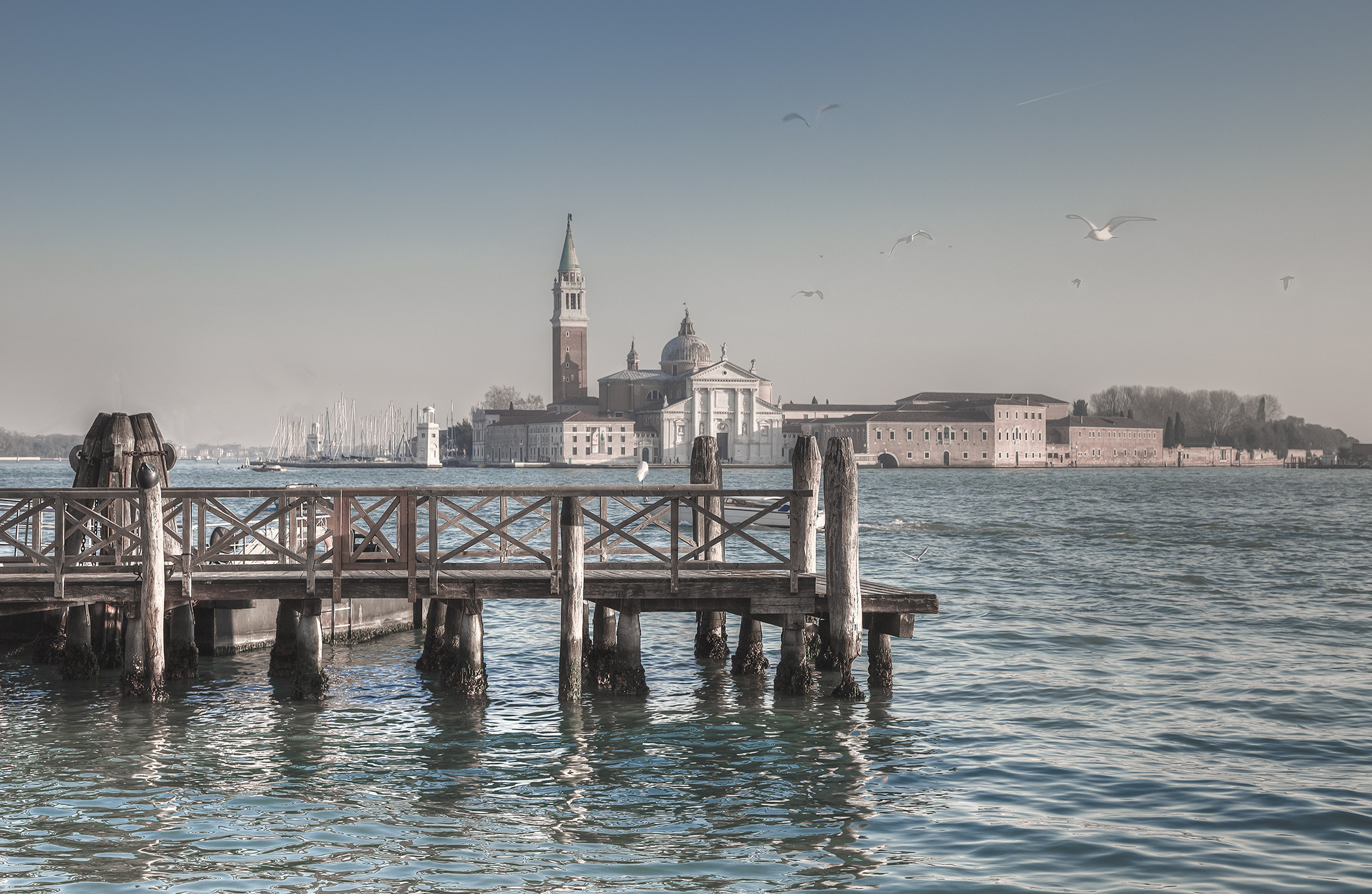 Venice, the end of the working time of the gondoliers. Garden and interior photographer Elena Shavlovska, Netherlands