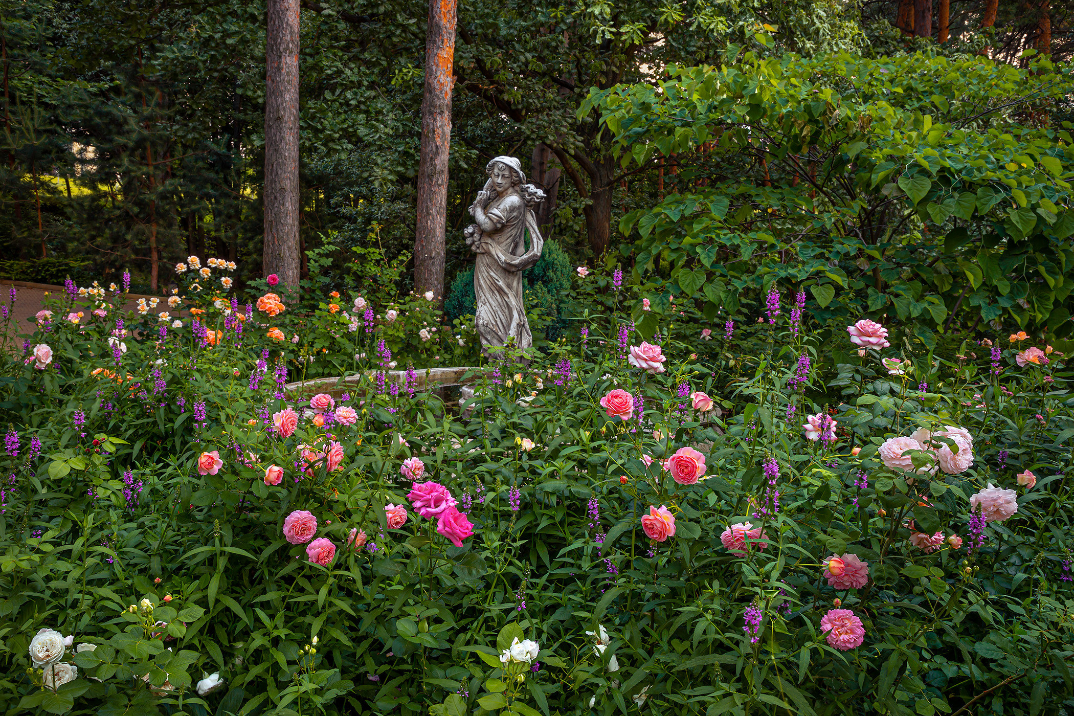 Фотосессия частного сада в французском стиле под Киевом. Фотограф ландшафтных садов и интерьеров Елена Шавловская, Нидерланды