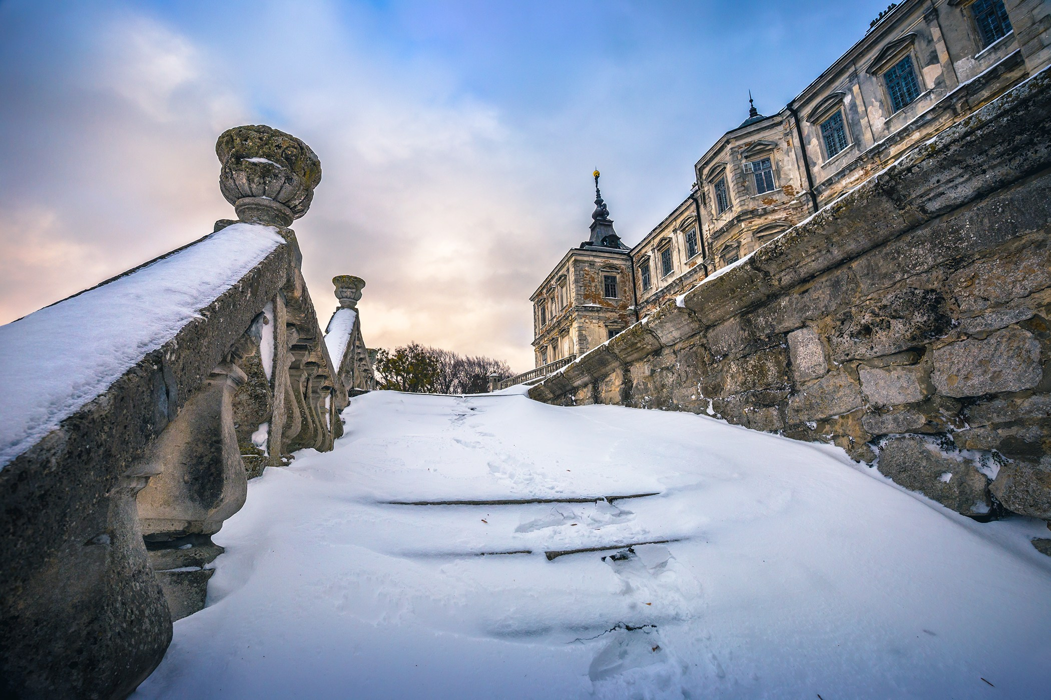 Pidgoretsky Castle, January 2019. Garden and interior photographer Elena Shavlovska, Netherlands