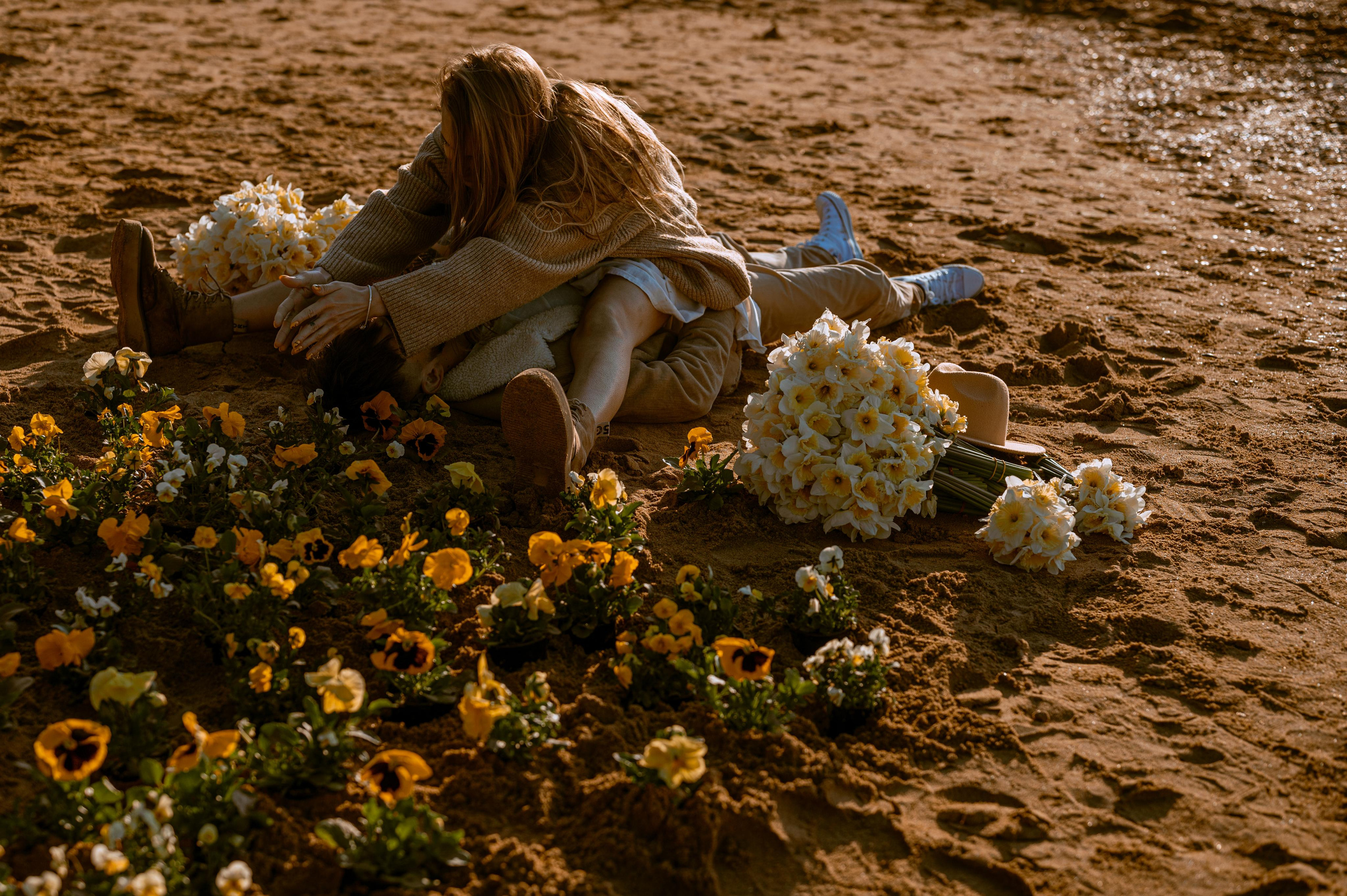 Любовь с нарциссами или рассвет на Фонтанке