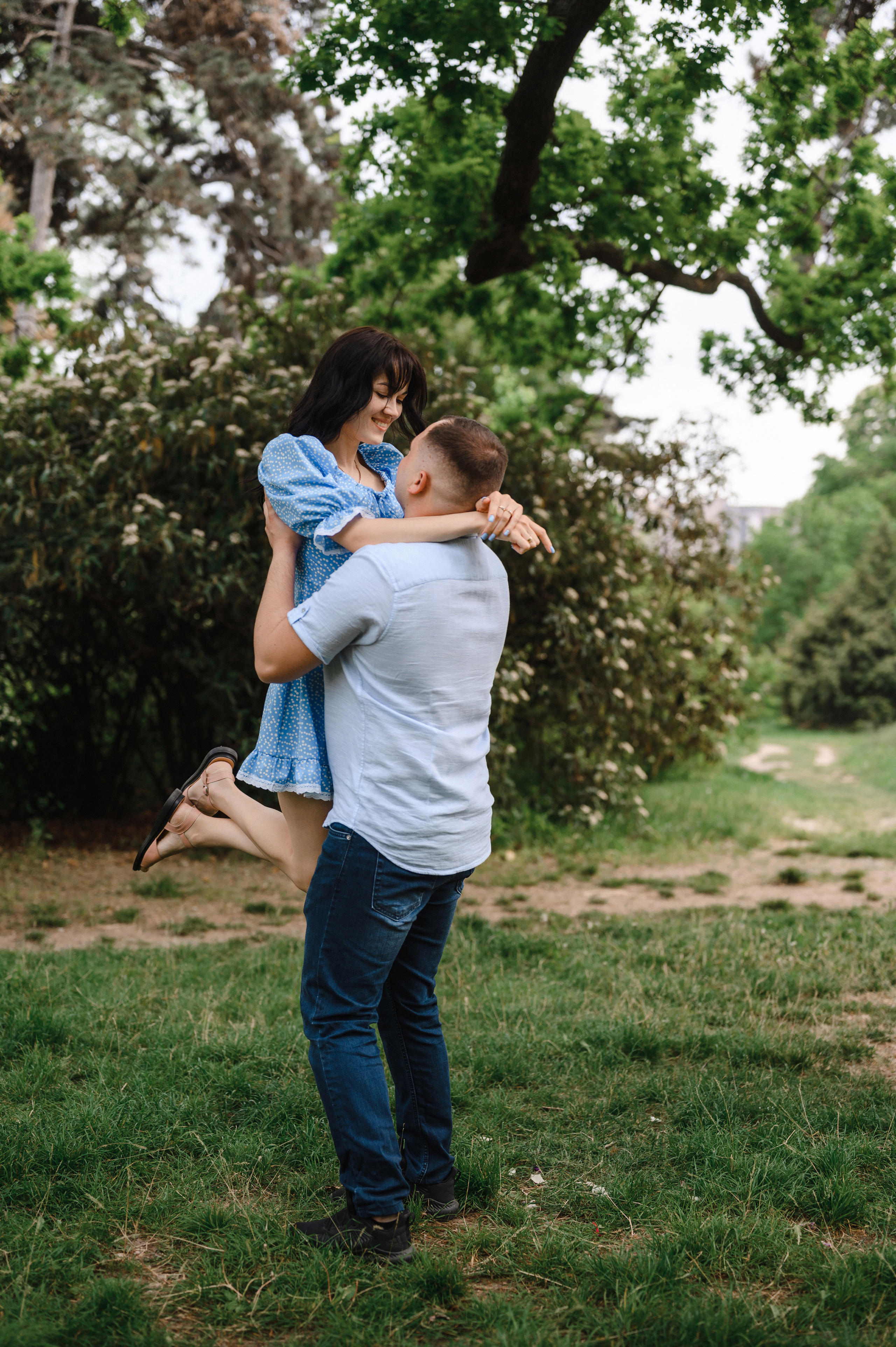 Оля, Макс и Тимоша в Ботаническом саду