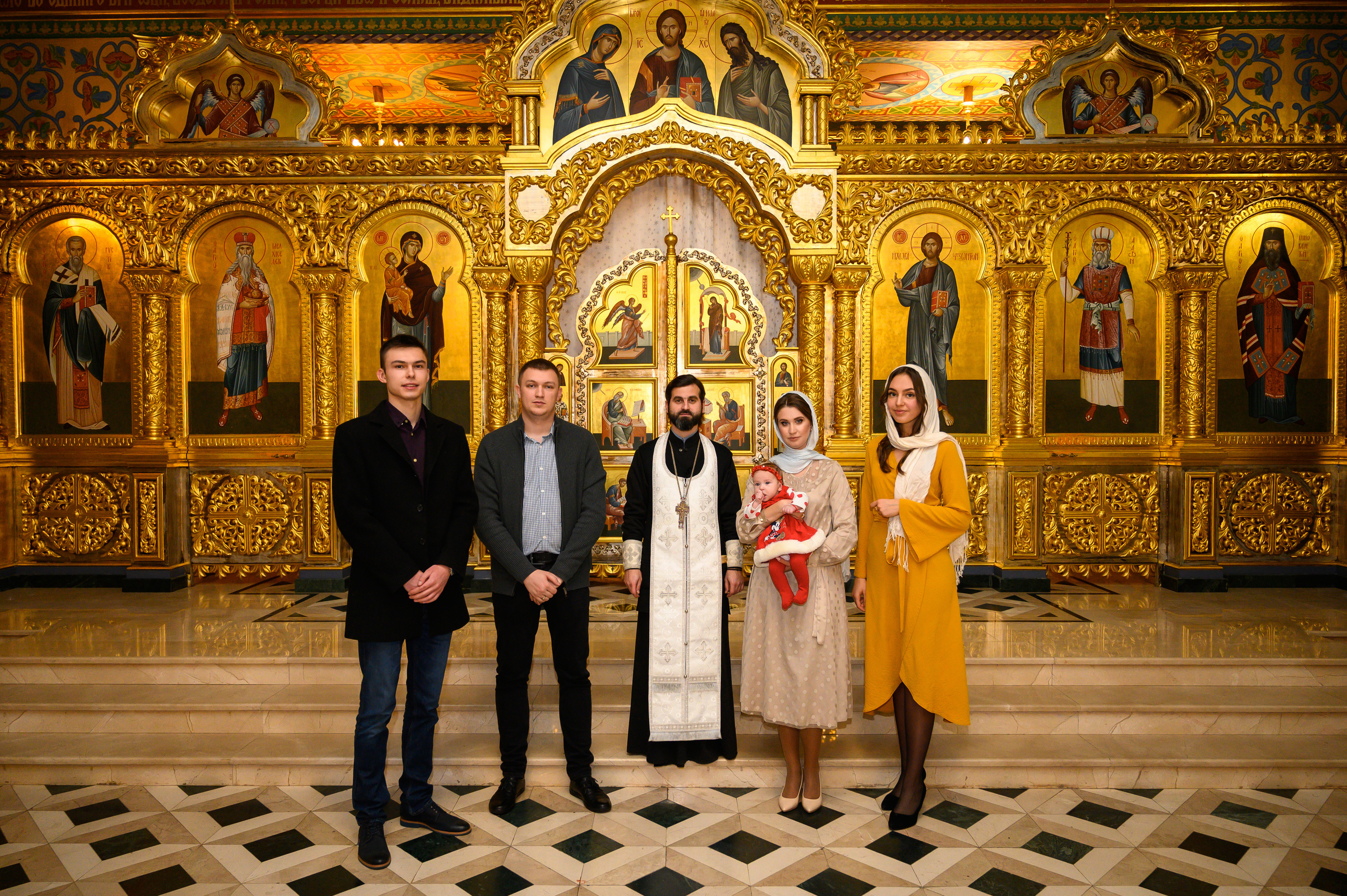 Крещение Евы в Преображенском соборе