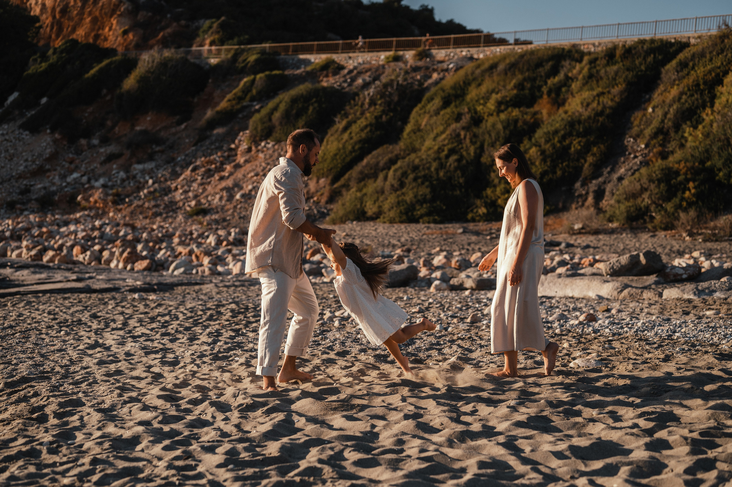 Юля, Леша и Бэлла, Аланья