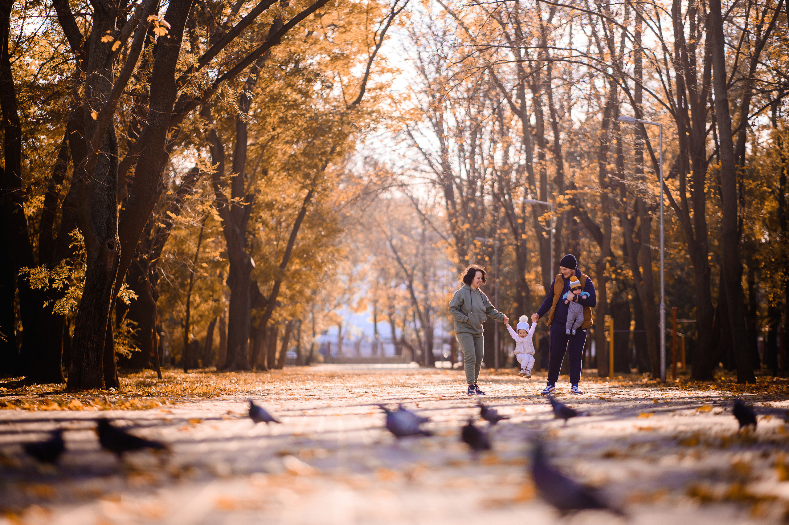 Осенняя прогулка в парке