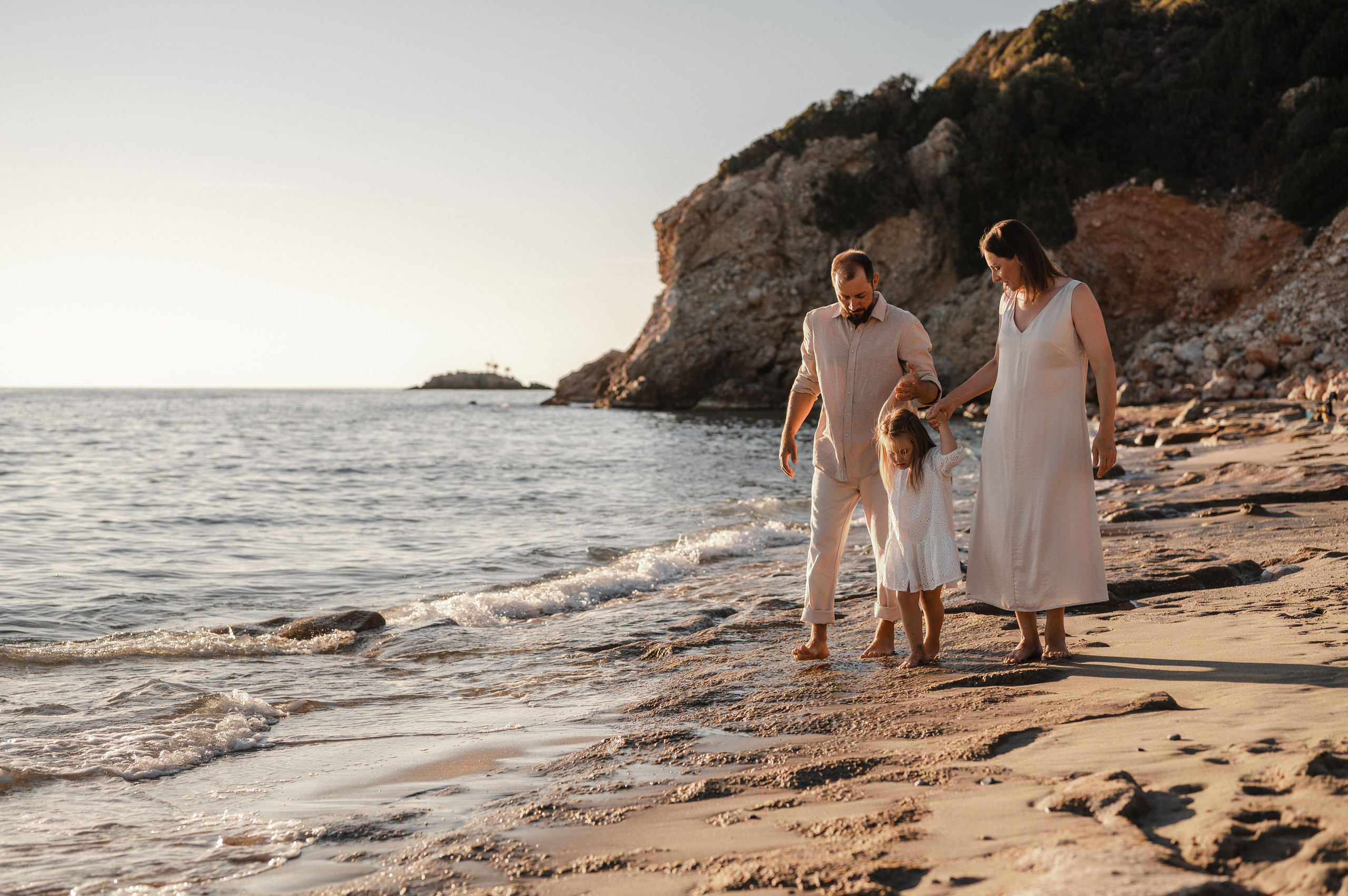 Юля, Леша и Бэлла, Аланья