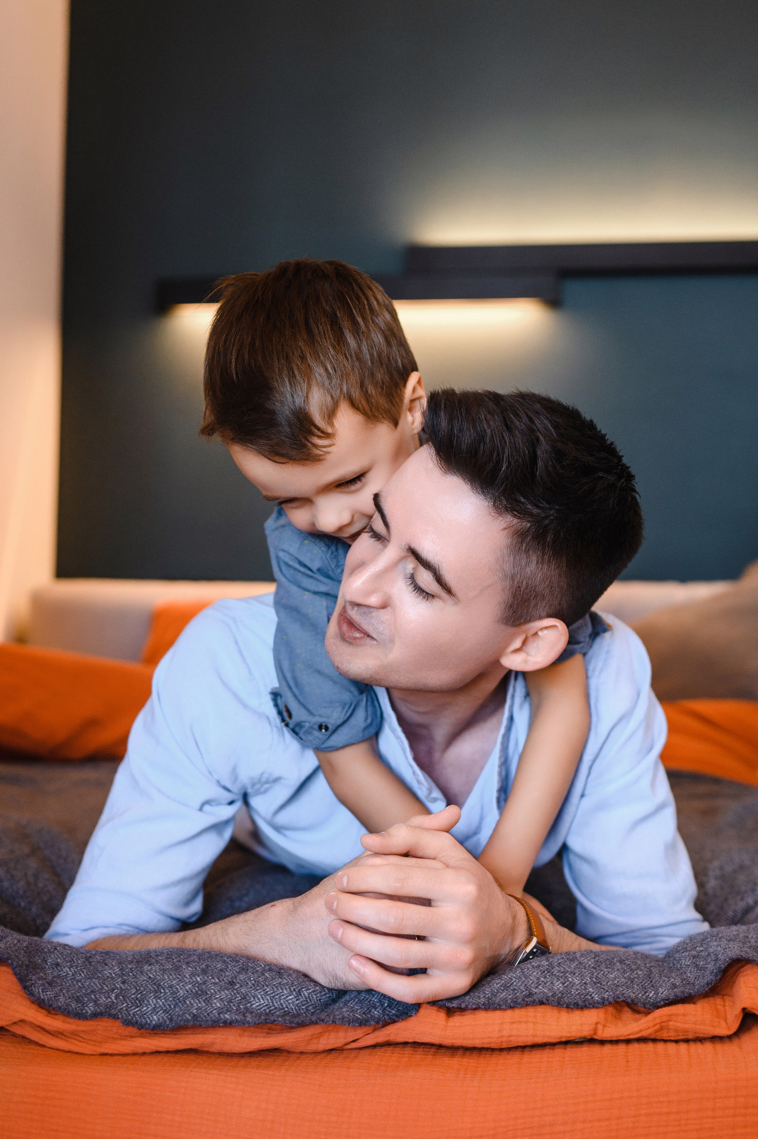 Семейная фотосессия дома