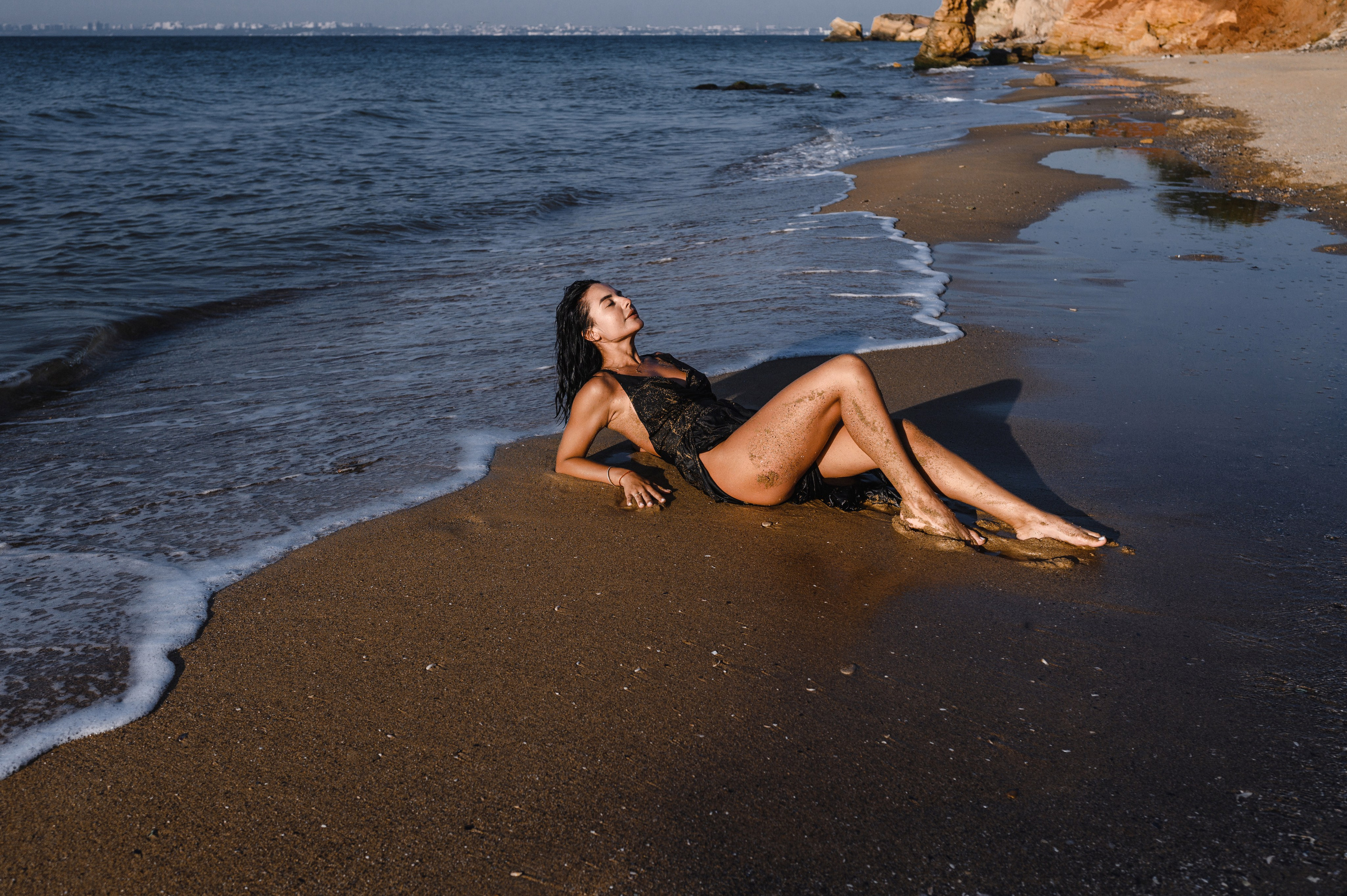 Рассвет на море