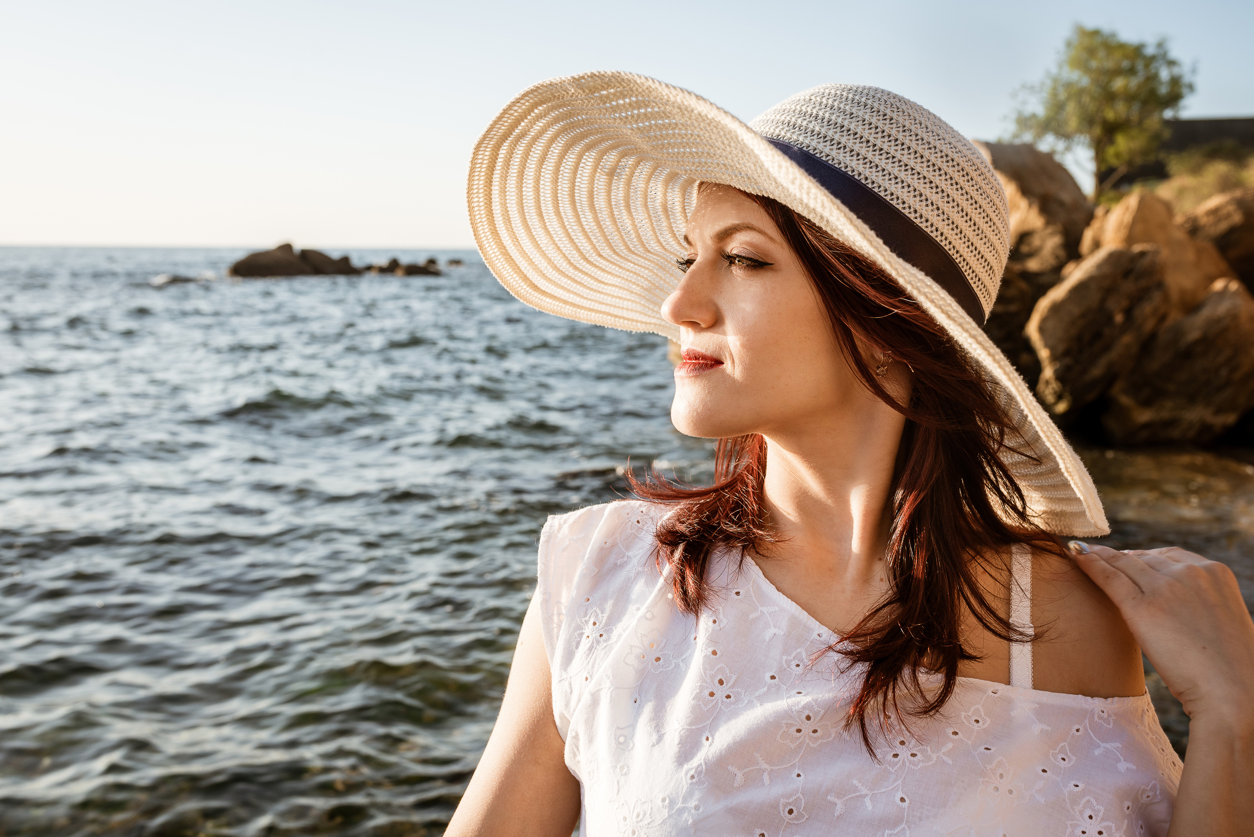 Морской рассвет. Паша и Наташа