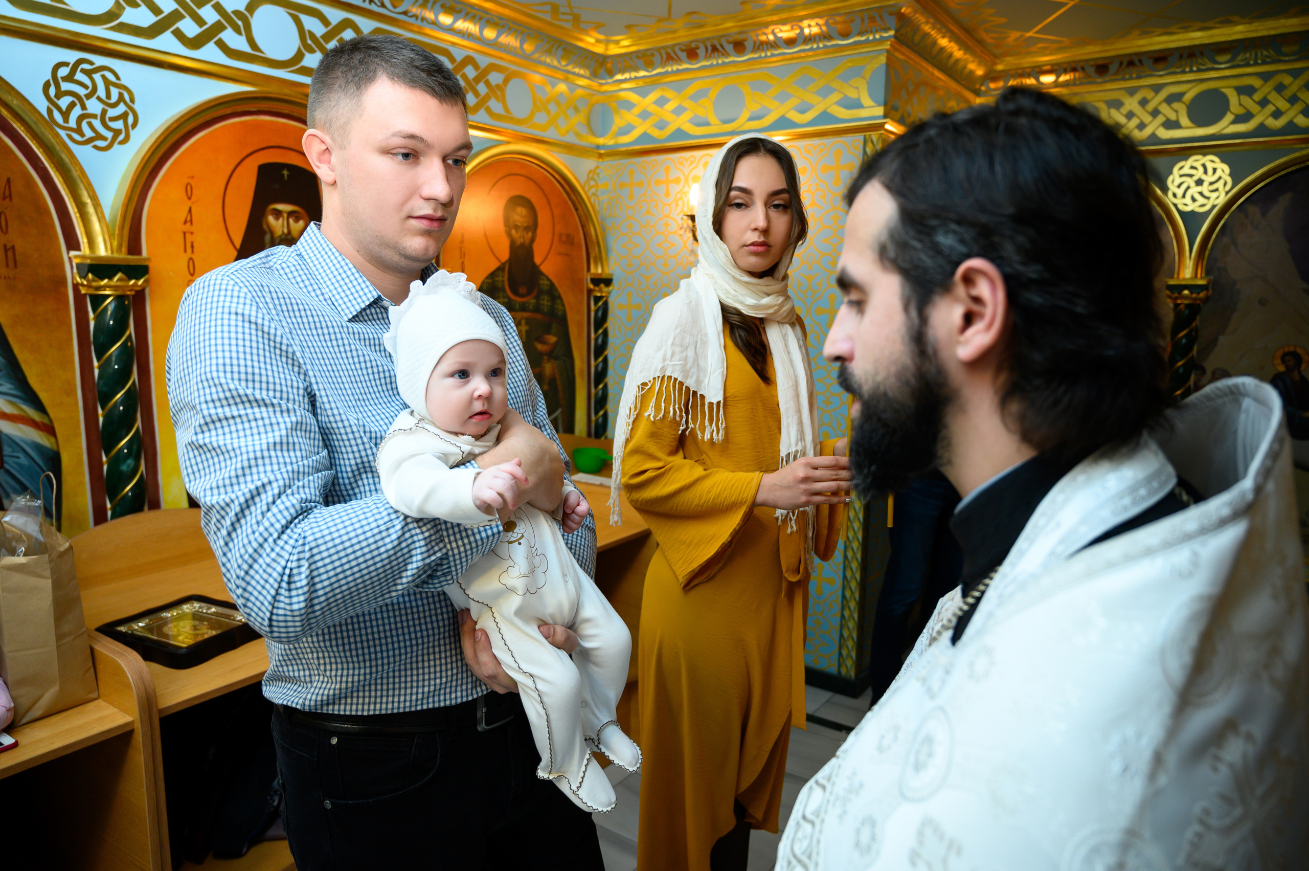 Крещение Евы в Преображенском соборе