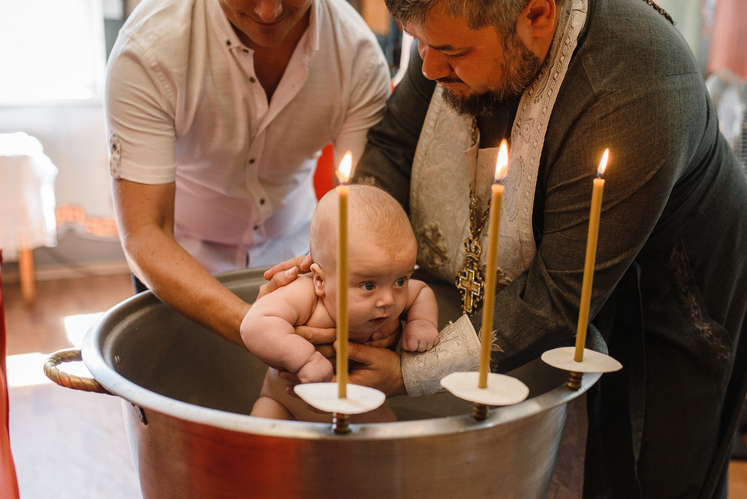 Крестины Кирилла собор Марии Магдалины