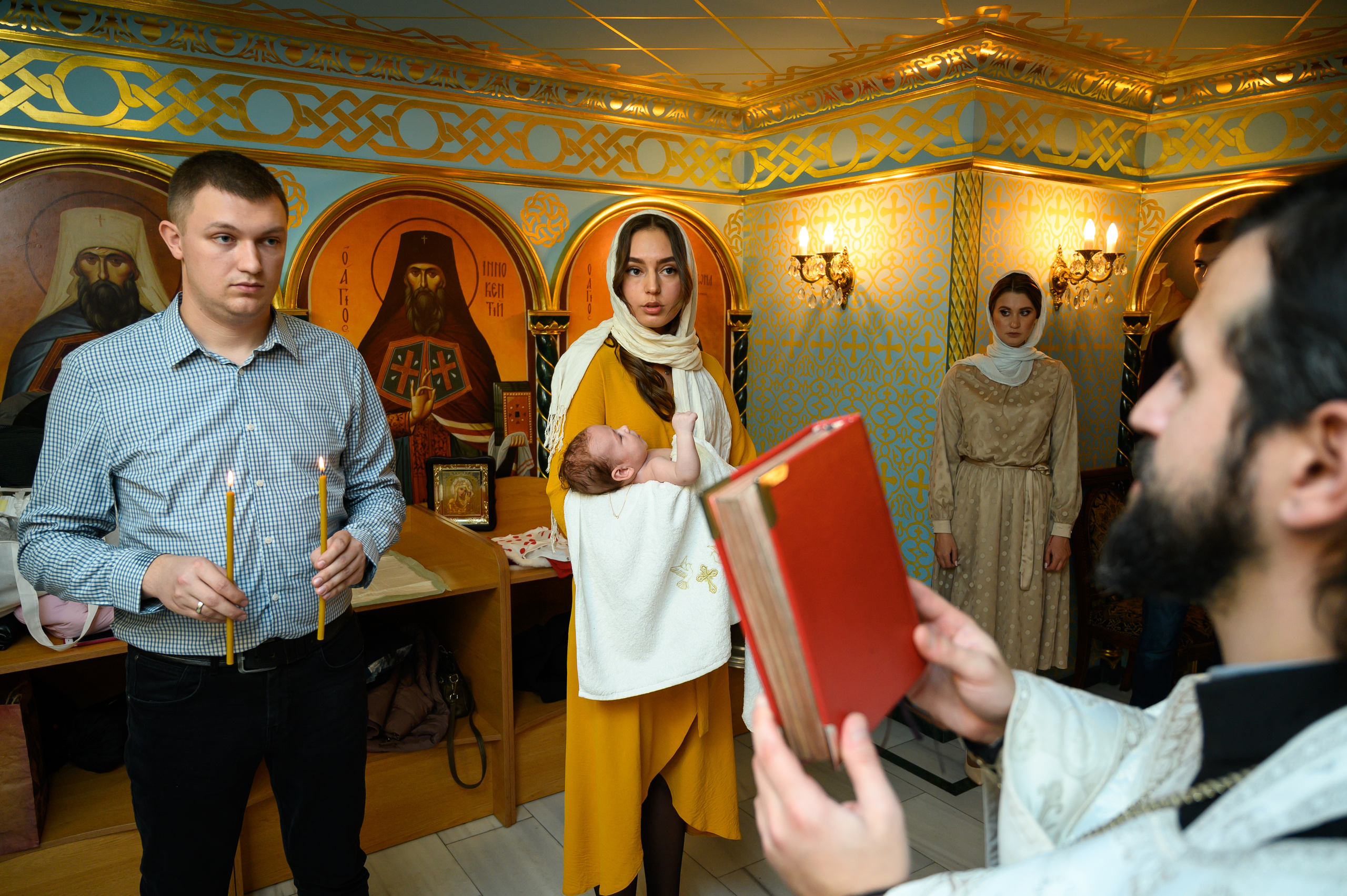 Крещение Евы в Преображенском соборе