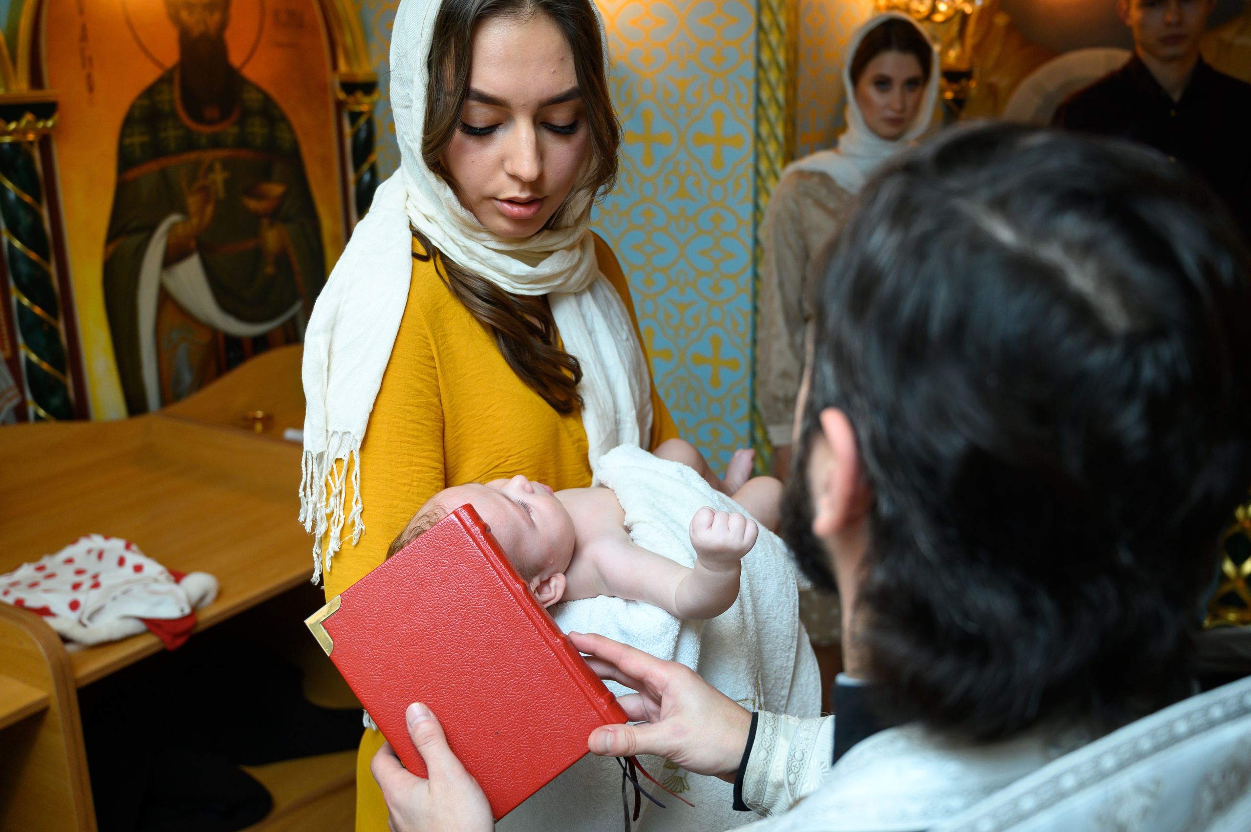 Крещение Евы в Преображенском соборе