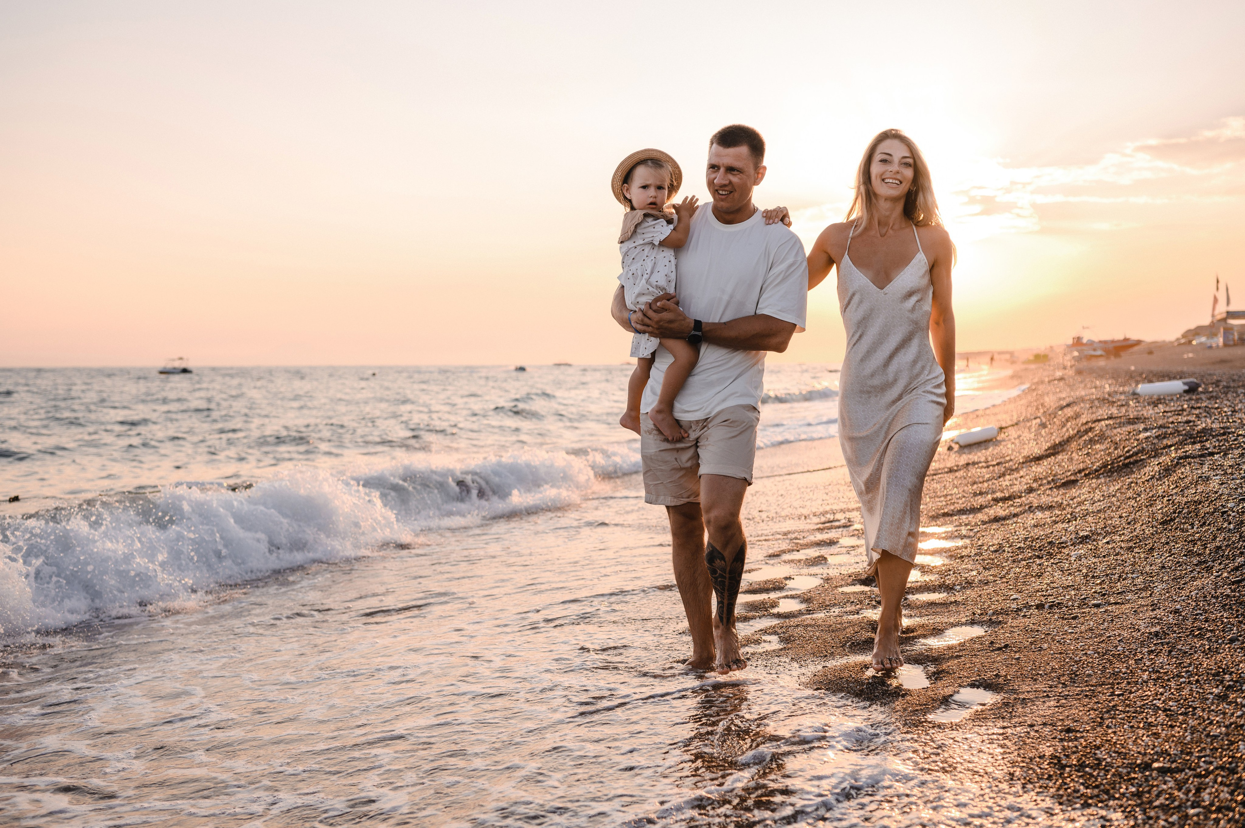 Кристина, Леша и Диана в Сиде