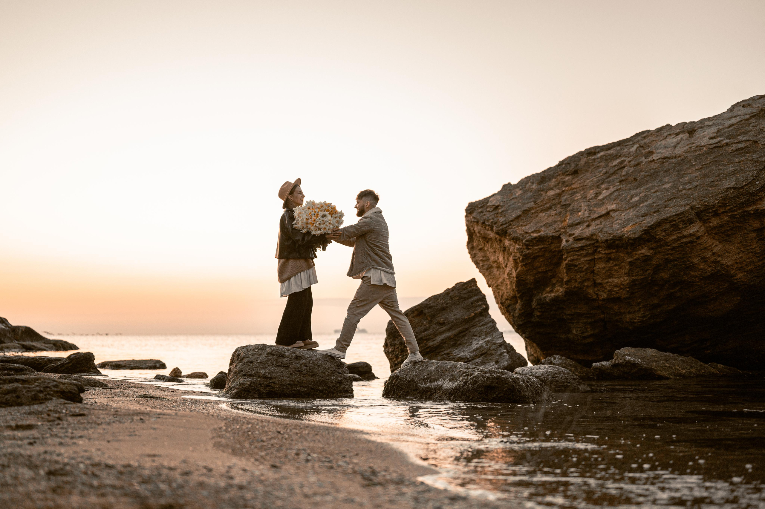 Любовь с нарциссами или рассвет на Фонтанке