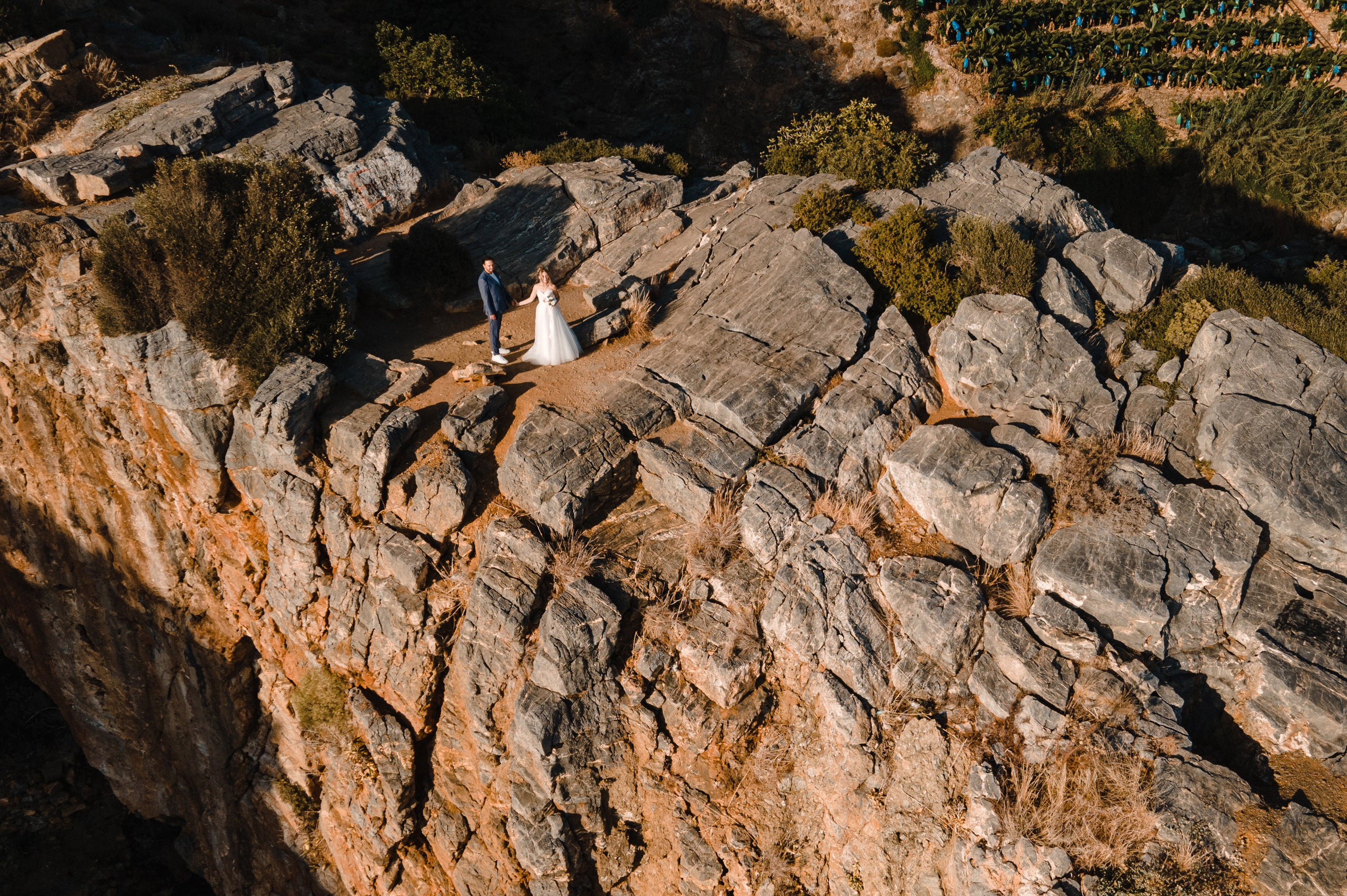 Красивые кадры с дрона — свадьба Одесса