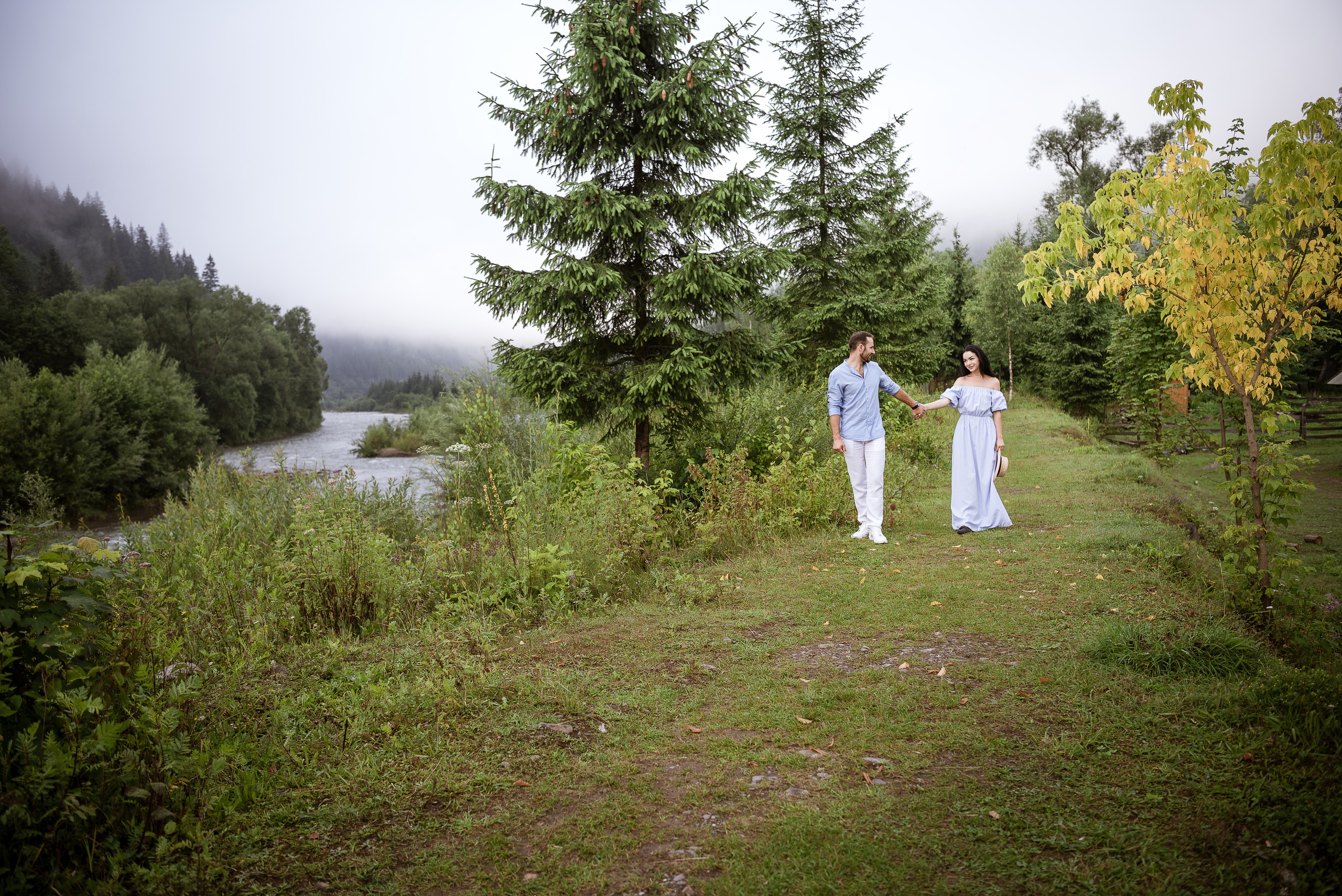 Предсвадебное Love story Вики и Вани. Карпаты