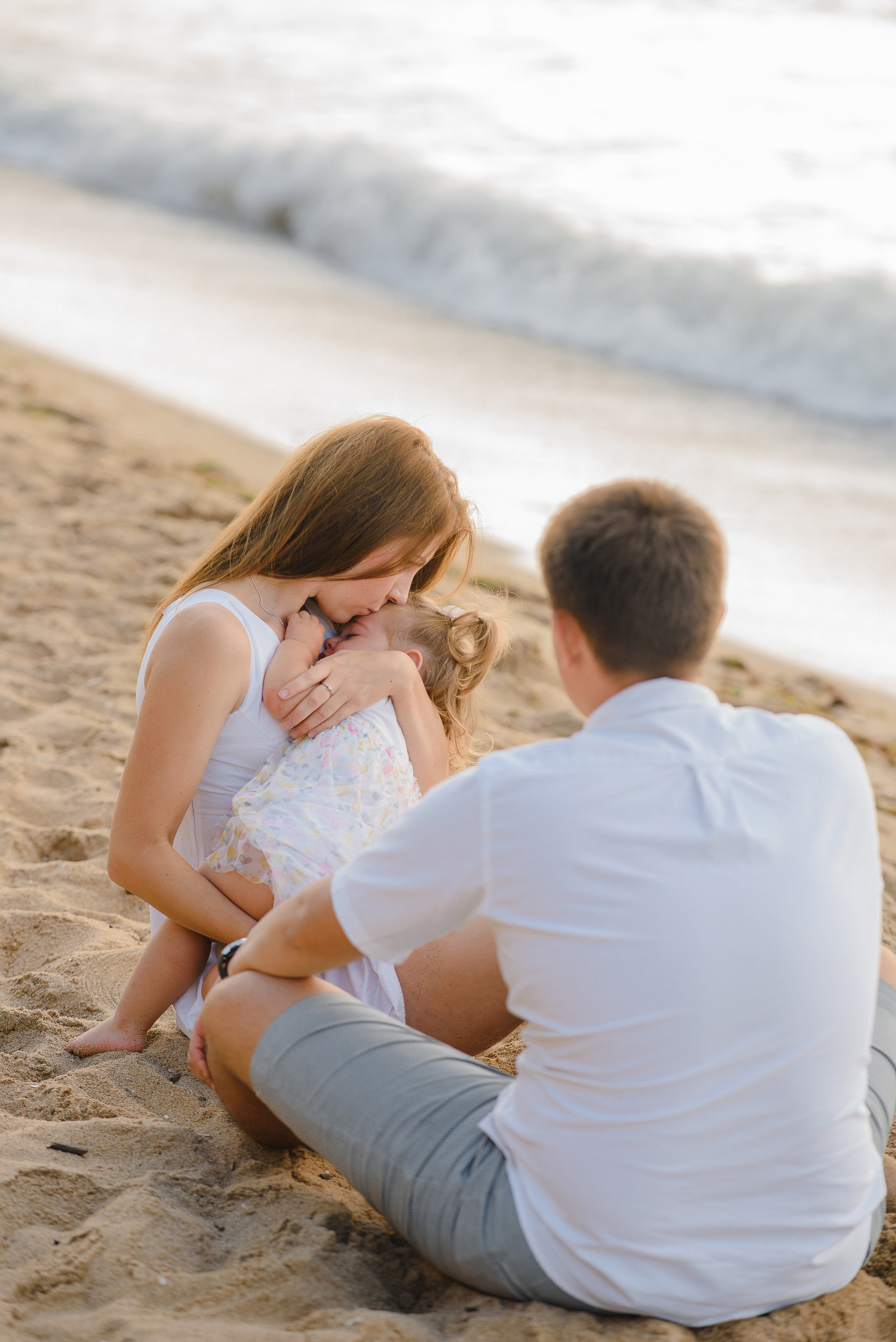 Костя, Марго и Ева на Санжейке